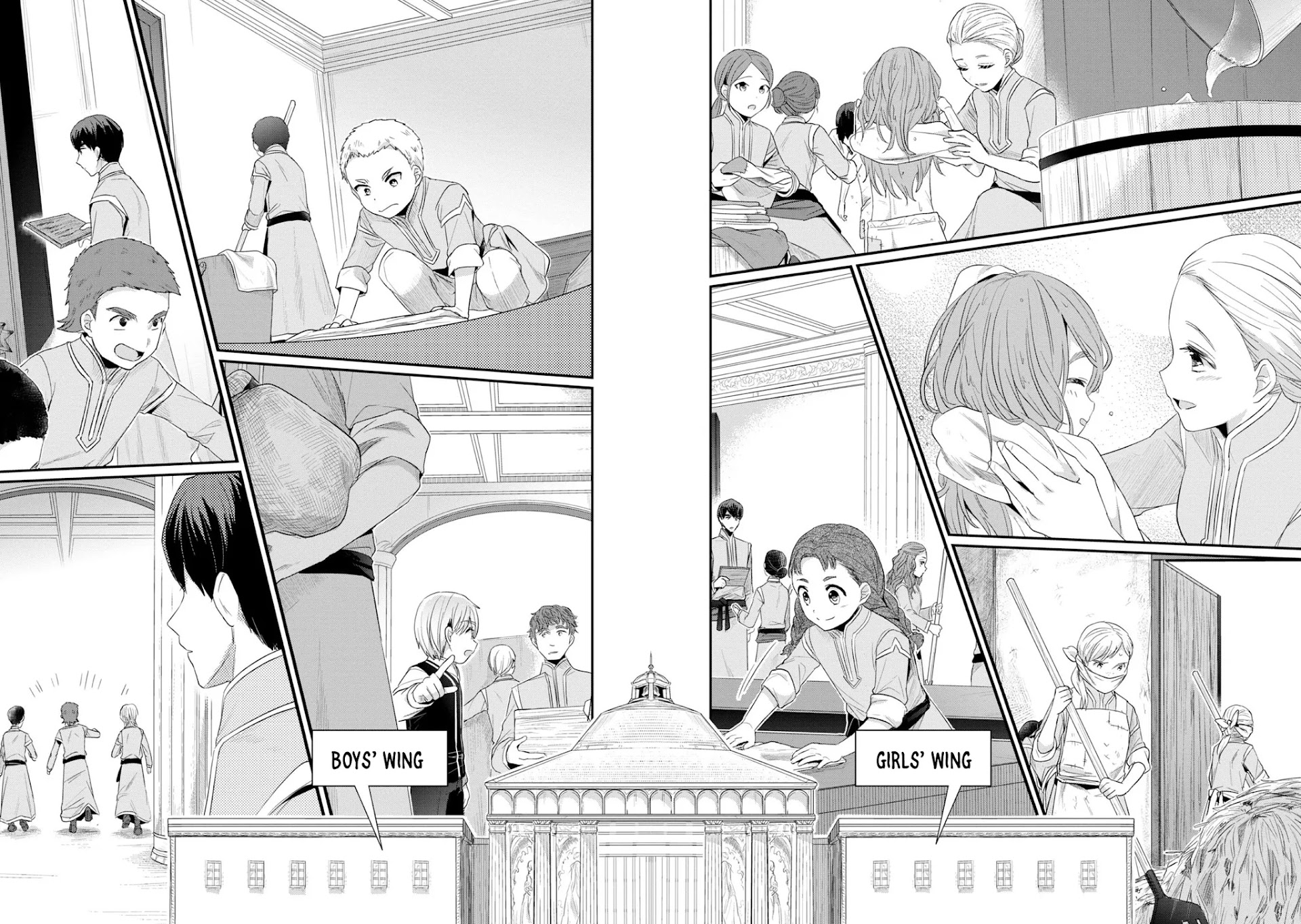 Ascendance of a Bookworm ~I'll Do Anything to Become a Librarian~ Part 2 「I'll Become a Shrine Maiden for Books!」 Chapter 10 page 18 - Chapter 10: The Orphanage Cleanup