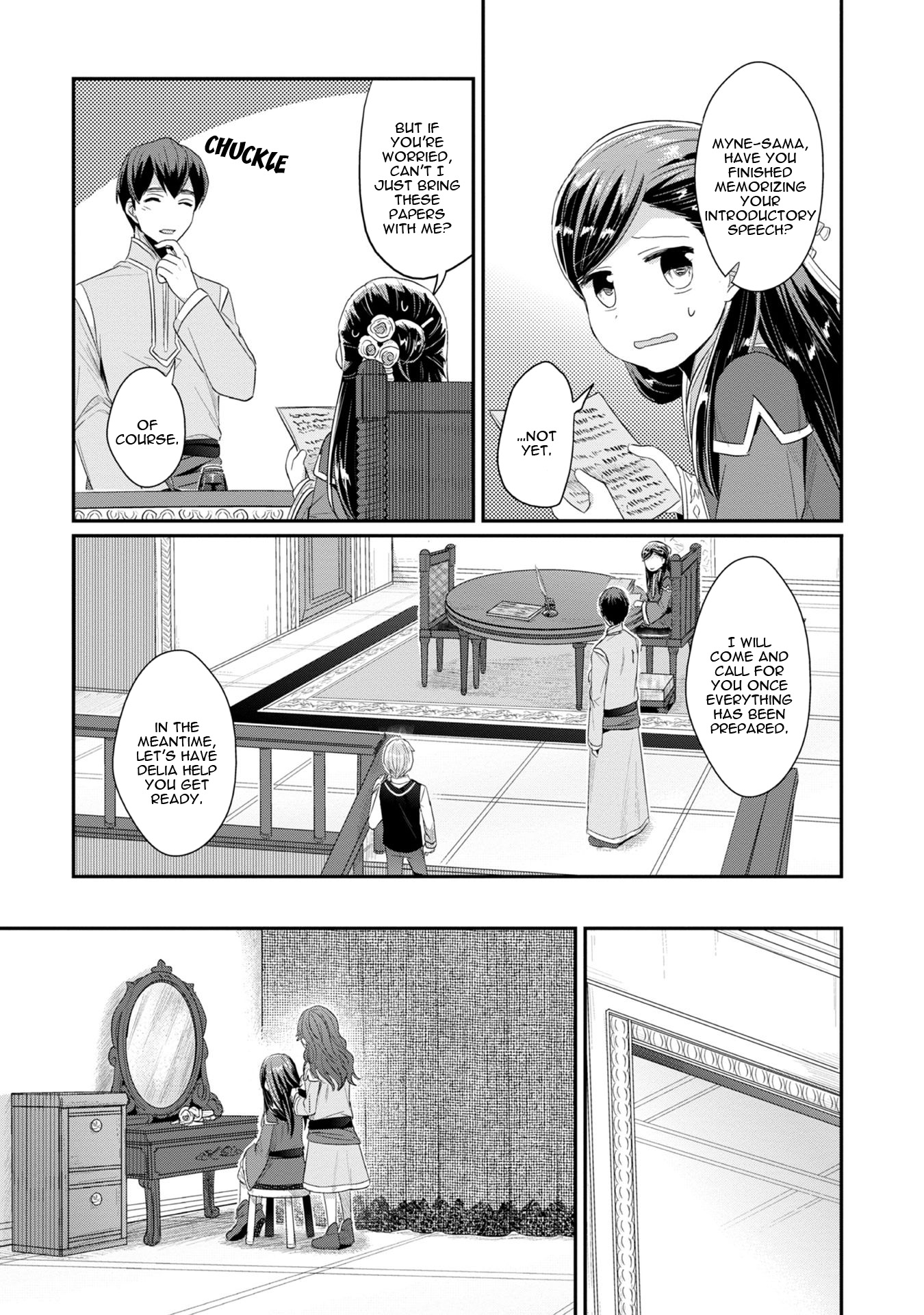 Ascendance of a Bookworm ~I'll Do Anything to Become a Librarian~ Part 2 「I'll Become a Shrine Maiden for Books!」 Chapter 10 page 22 - Chapter 10: The Orphanage Cleanup