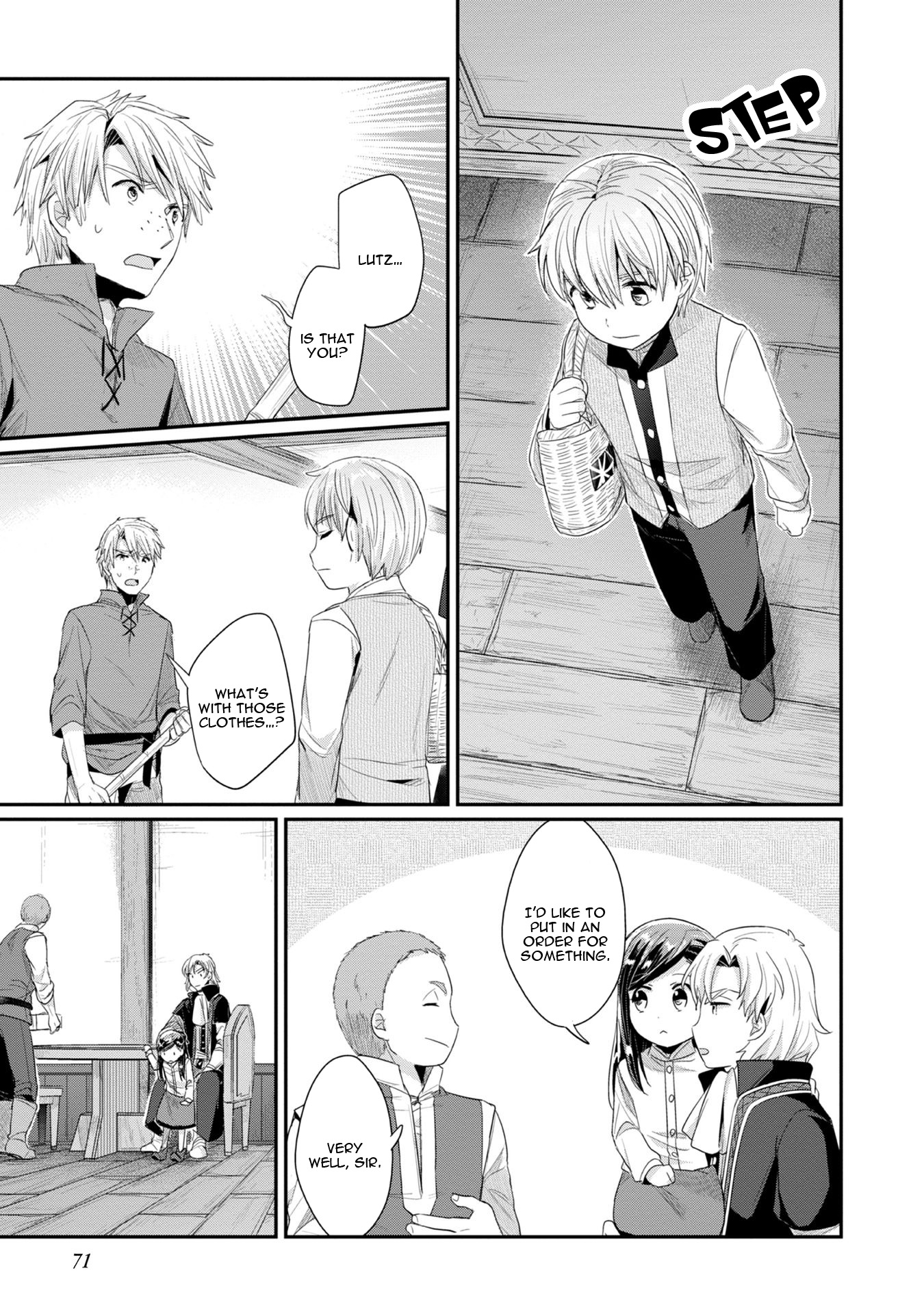 Ascendance of a Bookworm ~I'll Do Anything to Become a Librarian~ Part 2 「I'll Become a Shrine Maiden for Books!」 Chapter 12 page 22 - Chapter 12: A Source of Anxiety