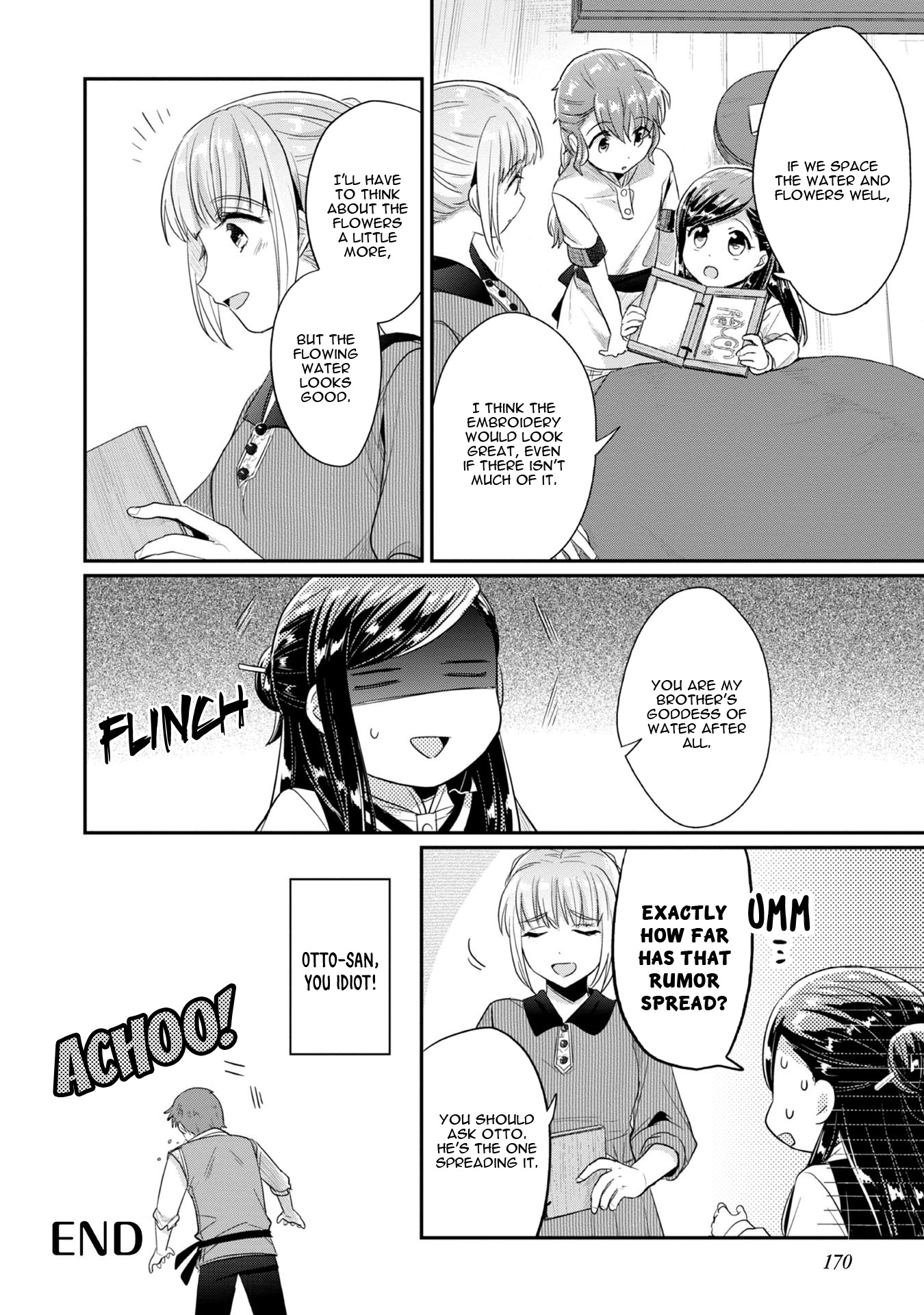 Ascendance of a Bookworm ~I'll Do Anything to Become a Librarian~ Part 2 「I'll Become a Shrine Maiden for Books!」 Chapter 15.5 page 9 - Chapter 15.5: An Order for Ceremonial Robes