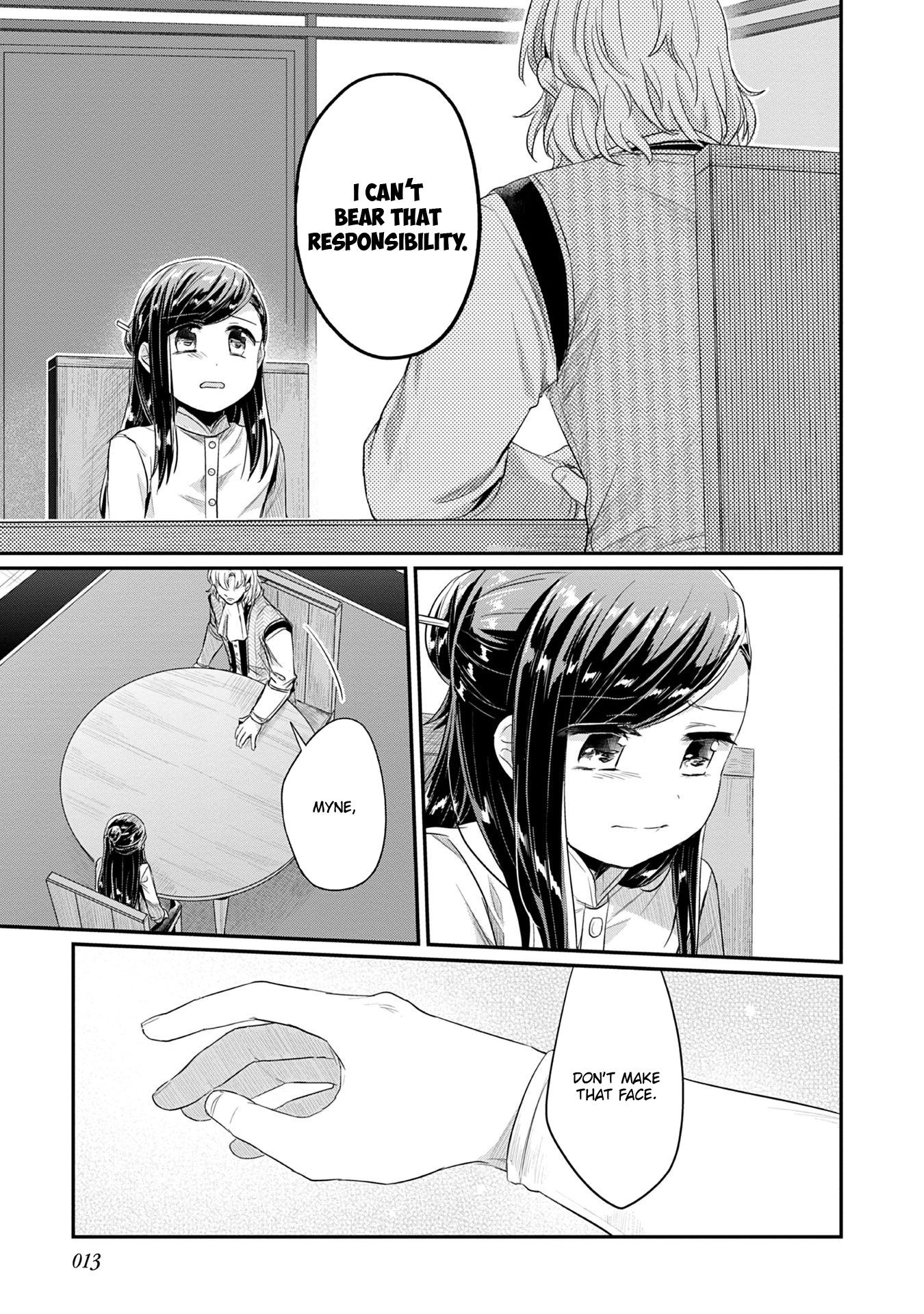 Ascendance of a Bookworm ~I'll Do Anything to Become a Librarian~ Part 2 「I'll Become a Shrine Maiden for Books!」 Chapter 16 page 14 - Chapter 16