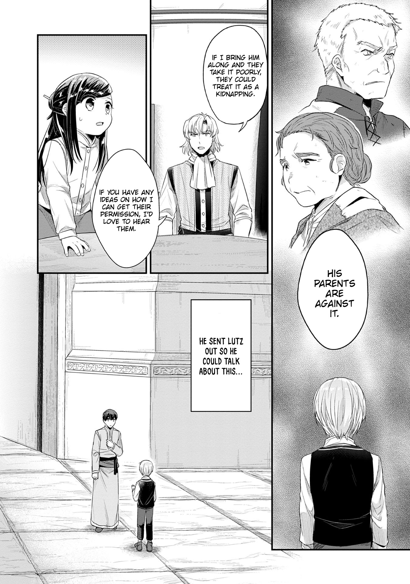 Ascendance of a Bookworm ~I'll Do Anything to Become a Librarian~ Part 2 「I'll Become a Shrine Maiden for Books!」 Chapter 16 page 21 - Chapter 16