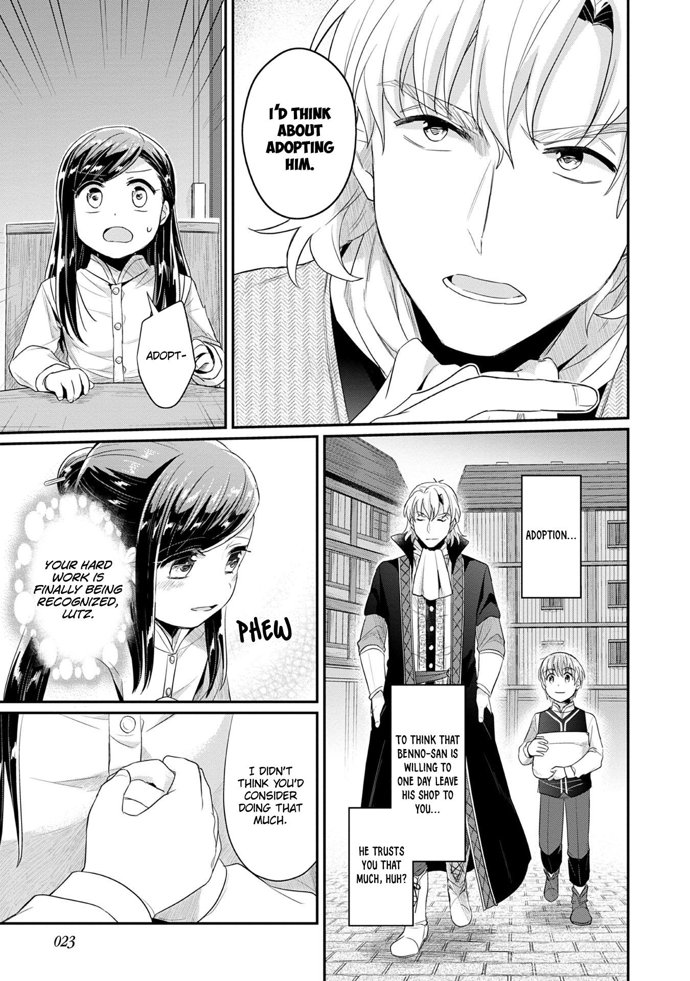 Ascendance of a Bookworm ~I'll Do Anything to Become a Librarian~ Part 2 「I'll Become a Shrine Maiden for Books!」 Chapter 16 page 24 - Chapter 16
