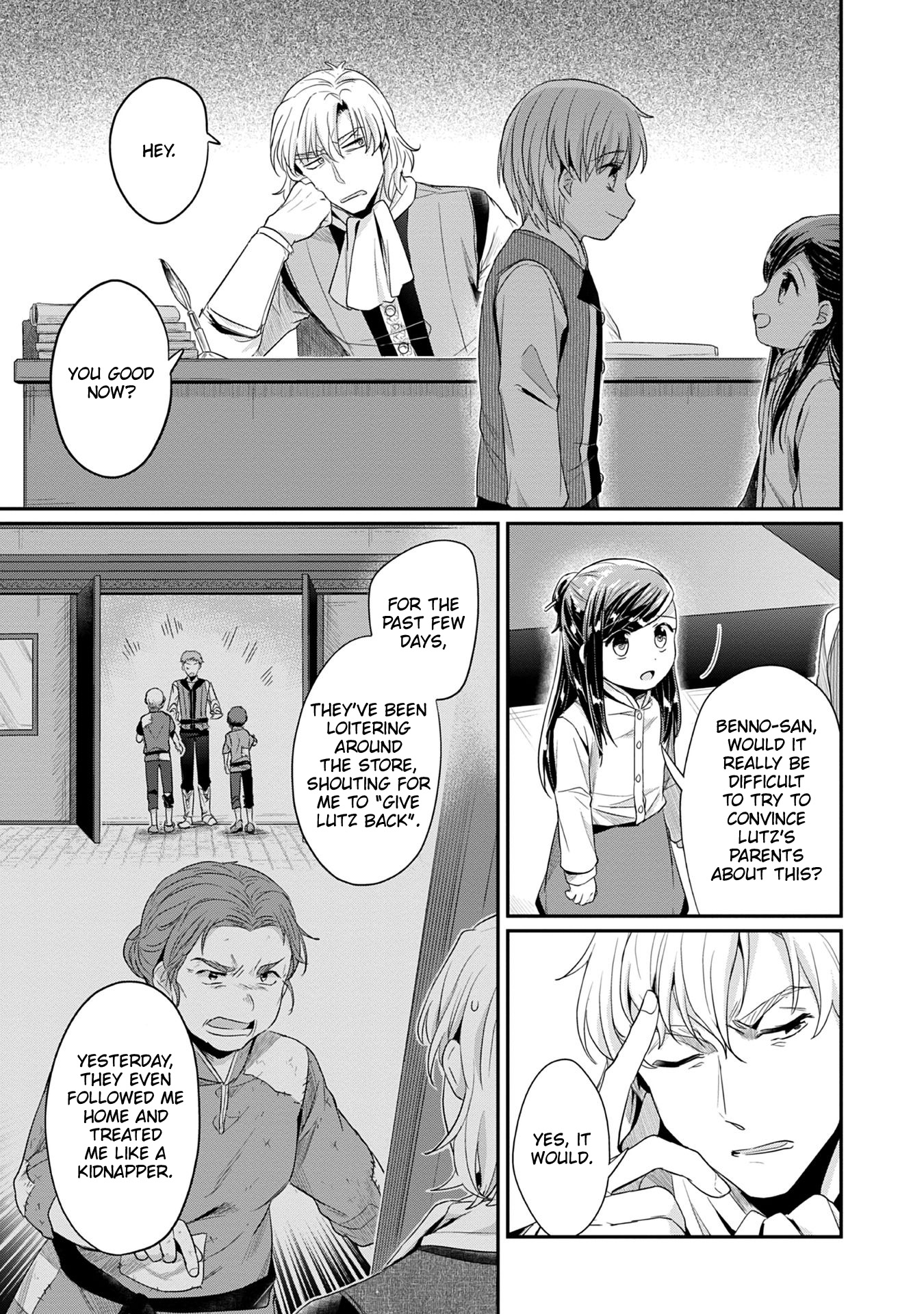 Ascendance of a Bookworm ~I'll Do Anything to Become a Librarian~ Part 2 「I'll Become a Shrine Maiden for Books!」 Chapter 17 page 30 - Chapter 17