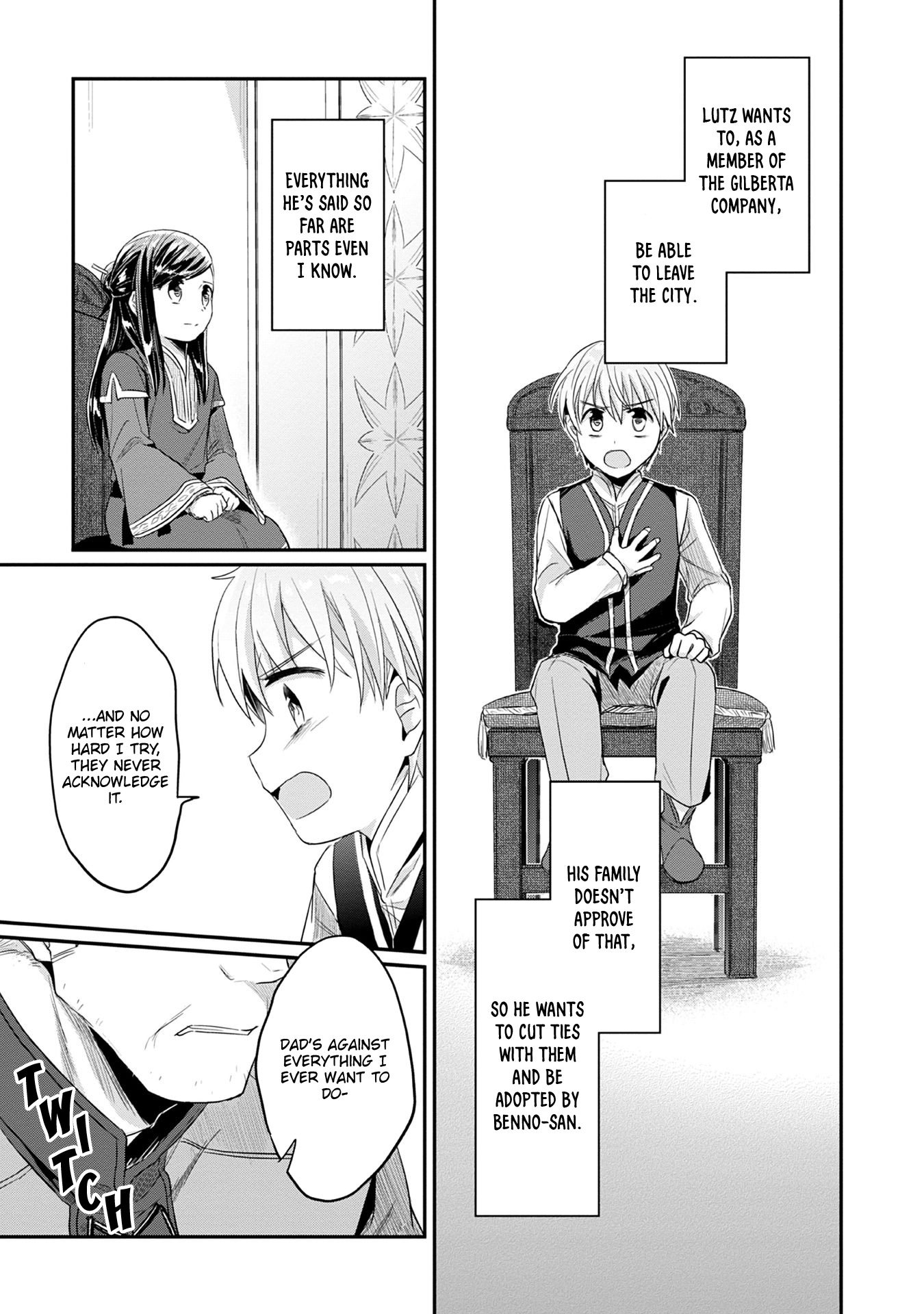 Ascendance of a Bookworm ~I'll Do Anything to Become a Librarian~ Part 2 「I'll Become a Shrine Maiden for Books!」 Chapter 18 page 12 - Chapter 18