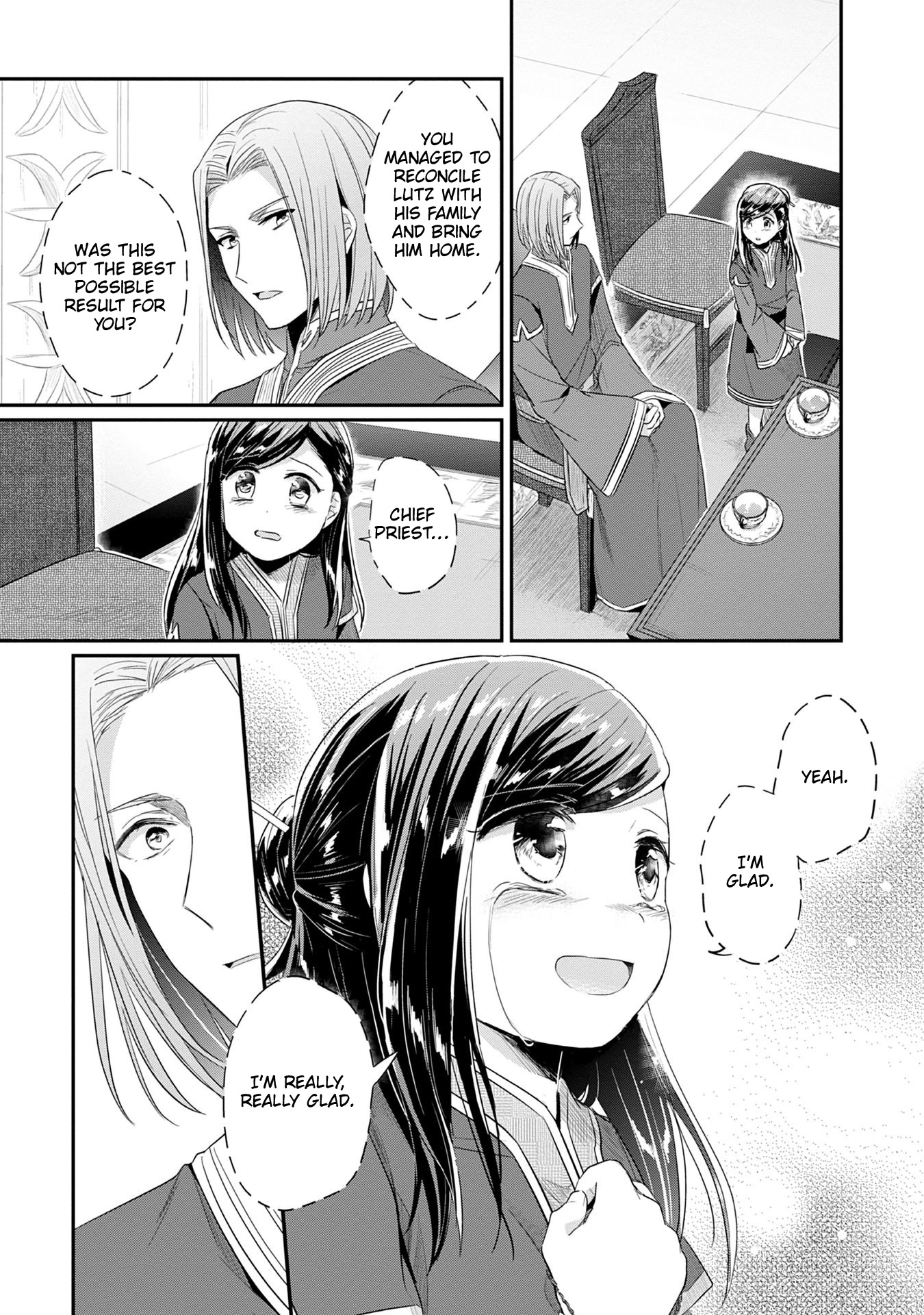 Ascendance of a Bookworm ~I'll Do Anything to Become a Librarian~ Part 2 「I'll Become a Shrine Maiden for Books!」 Chapter 18 page 34 - Chapter 18