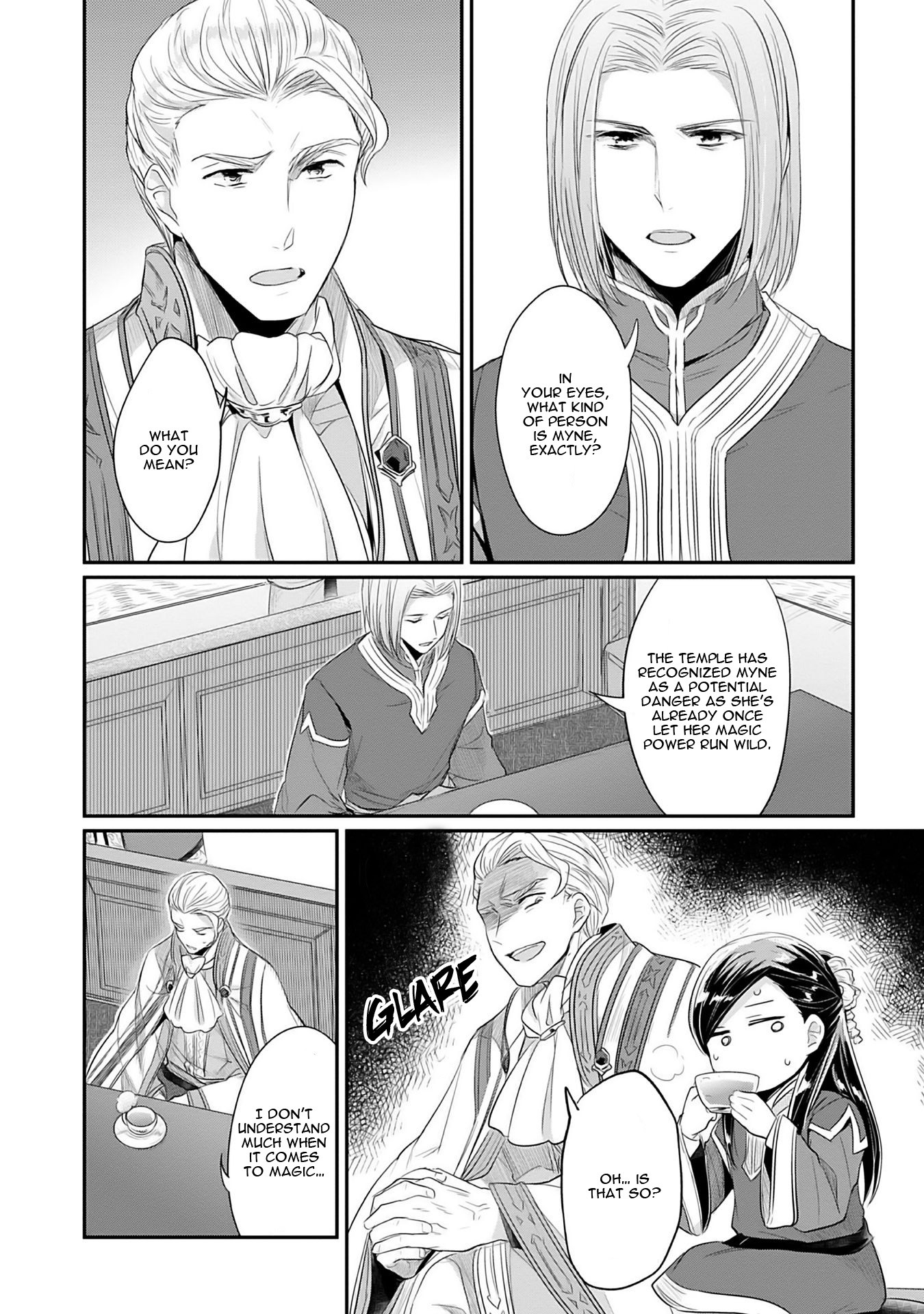Ascendance of a Bookworm ~I'll Do Anything to Become a Librarian~ Part 2 「I'll Become a Shrine Maiden for Books!」 Chapter 2 page 33 - Chapter 2: A Temple Meeting