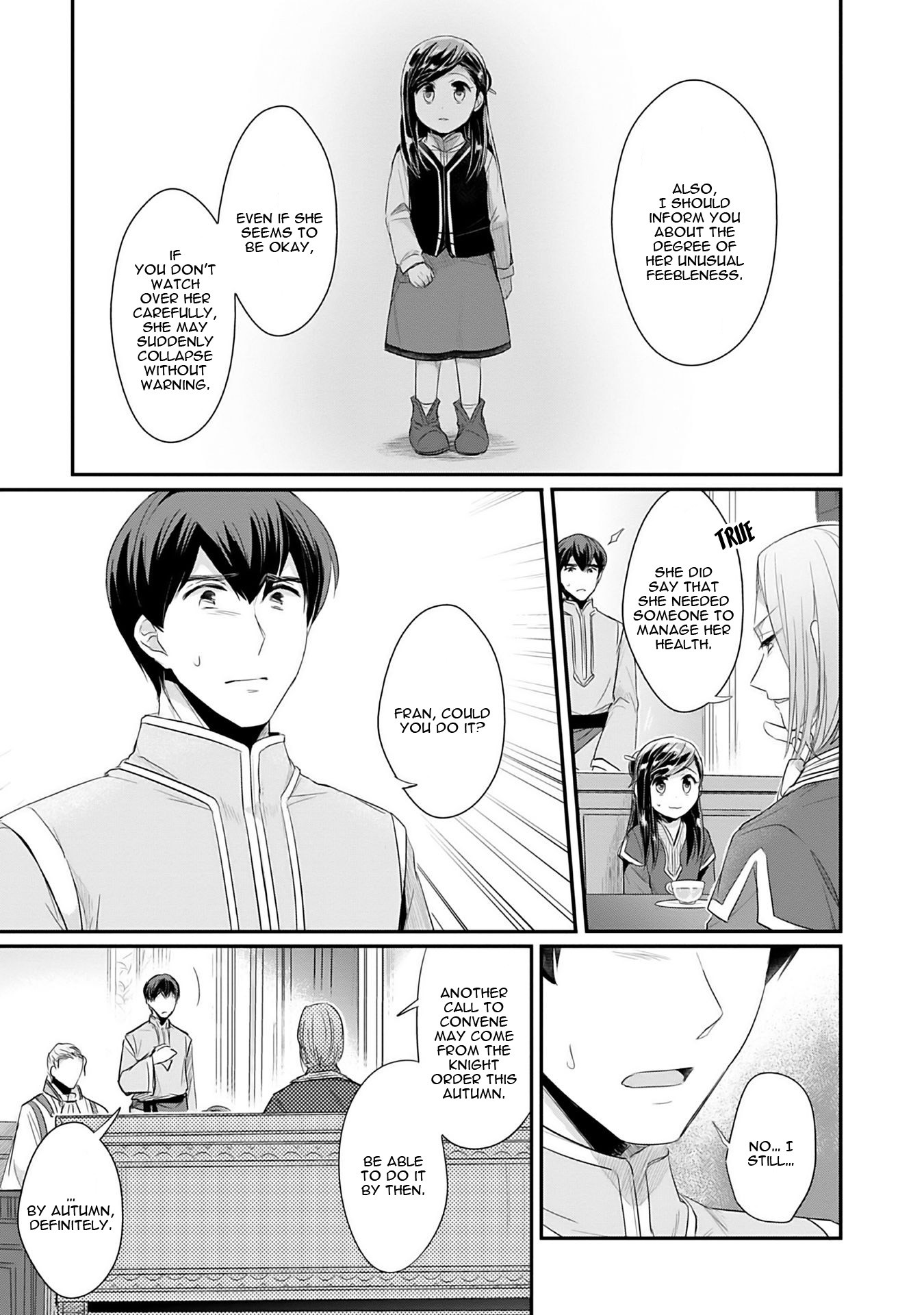 Ascendance of a Bookworm ~I'll Do Anything to Become a Librarian~ Part 2 「I'll Become a Shrine Maiden for Books!」 Chapter 2 page 36 - Chapter 2: A Temple Meeting