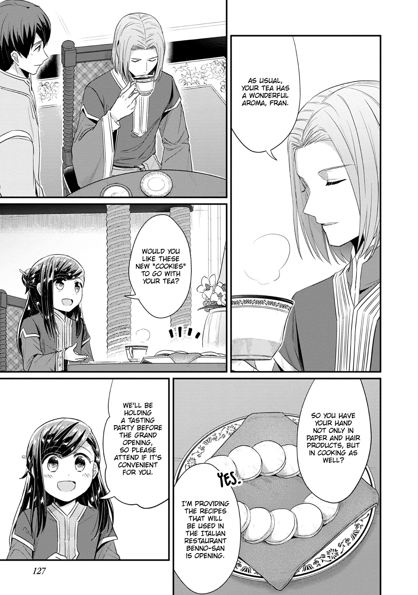 Ascendance of a Bookworm ~I'll Do Anything to Become a Librarian~ Part 2 「I'll Become a Shrine Maiden for Books!」 Chapter 20 page 12 - Chapter 20: Gifts and the Arts