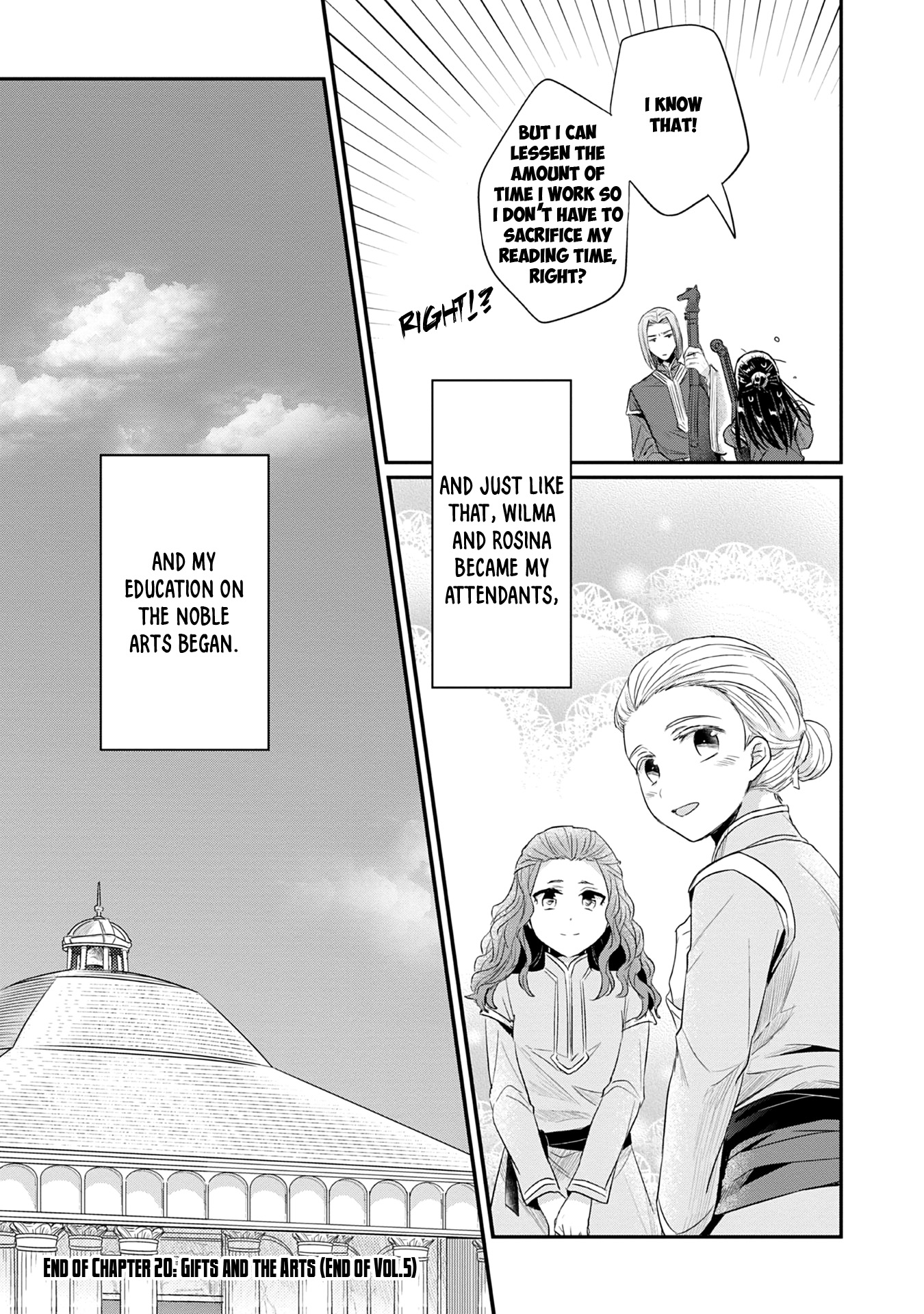 Ascendance of a Bookworm ~I'll Do Anything to Become a Librarian~ Part 2 「I'll Become a Shrine Maiden for Books!」 Chapter 20 page 32 - Chapter 20: Gifts and the Arts