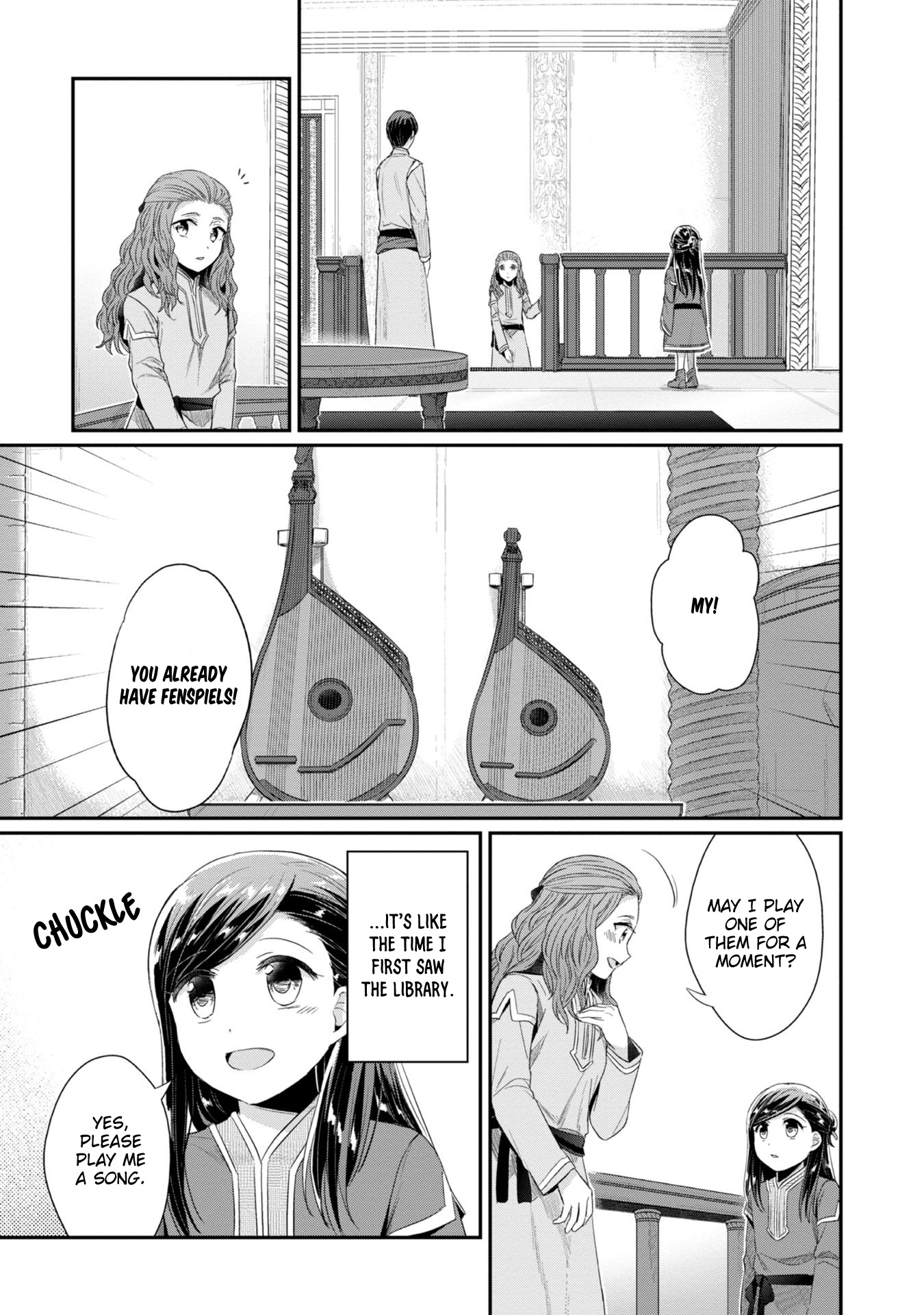 Ascendance of a Bookworm ~I'll Do Anything to Become a Librarian~ Part 2 「I'll Become a Shrine Maiden for Books!」 Chapter 21 page 11 - Chapter 21: The New Attendants