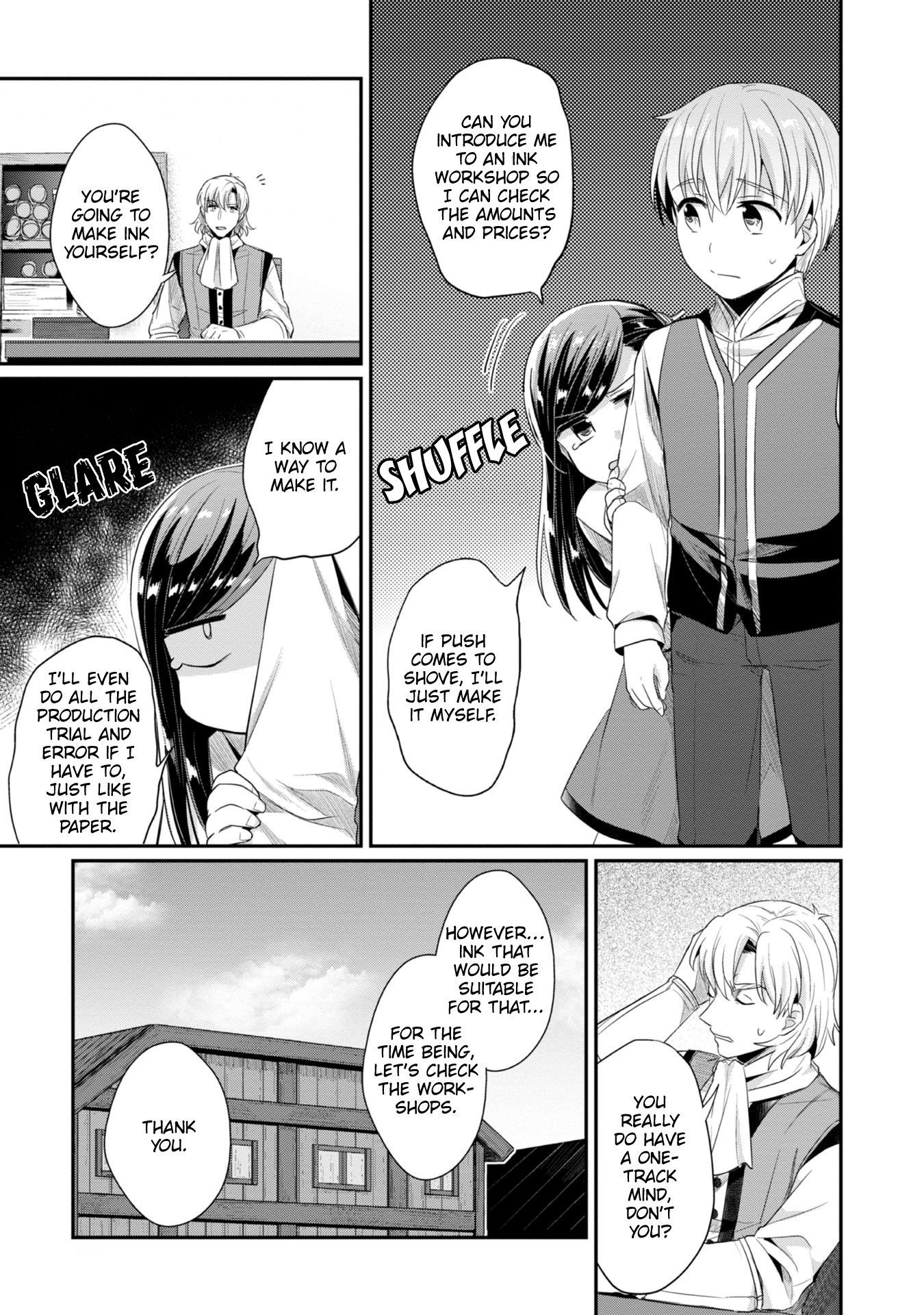 Ascendance of a Bookworm ~I'll Do Anything to Become a Librarian~ Part 2 「I'll Become a Shrine Maiden for Books!」 Chapter 21 page 23 - Chapter 21: The New Attendants