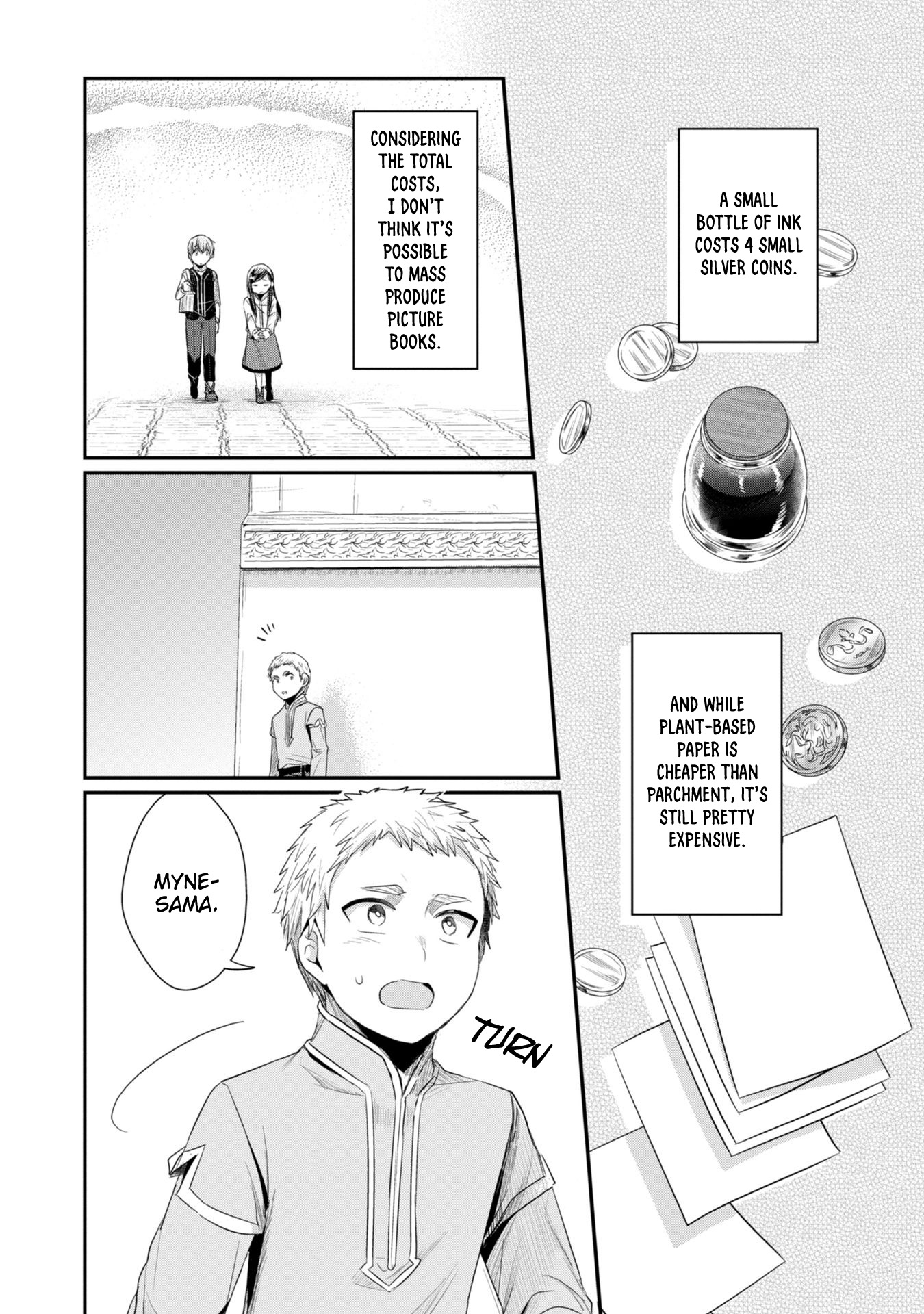 Ascendance of a Bookworm ~I'll Do Anything to Become a Librarian~ Part 2 「I'll Become a Shrine Maiden for Books!」 Chapter 21 page 24 - Chapter 21: The New Attendants