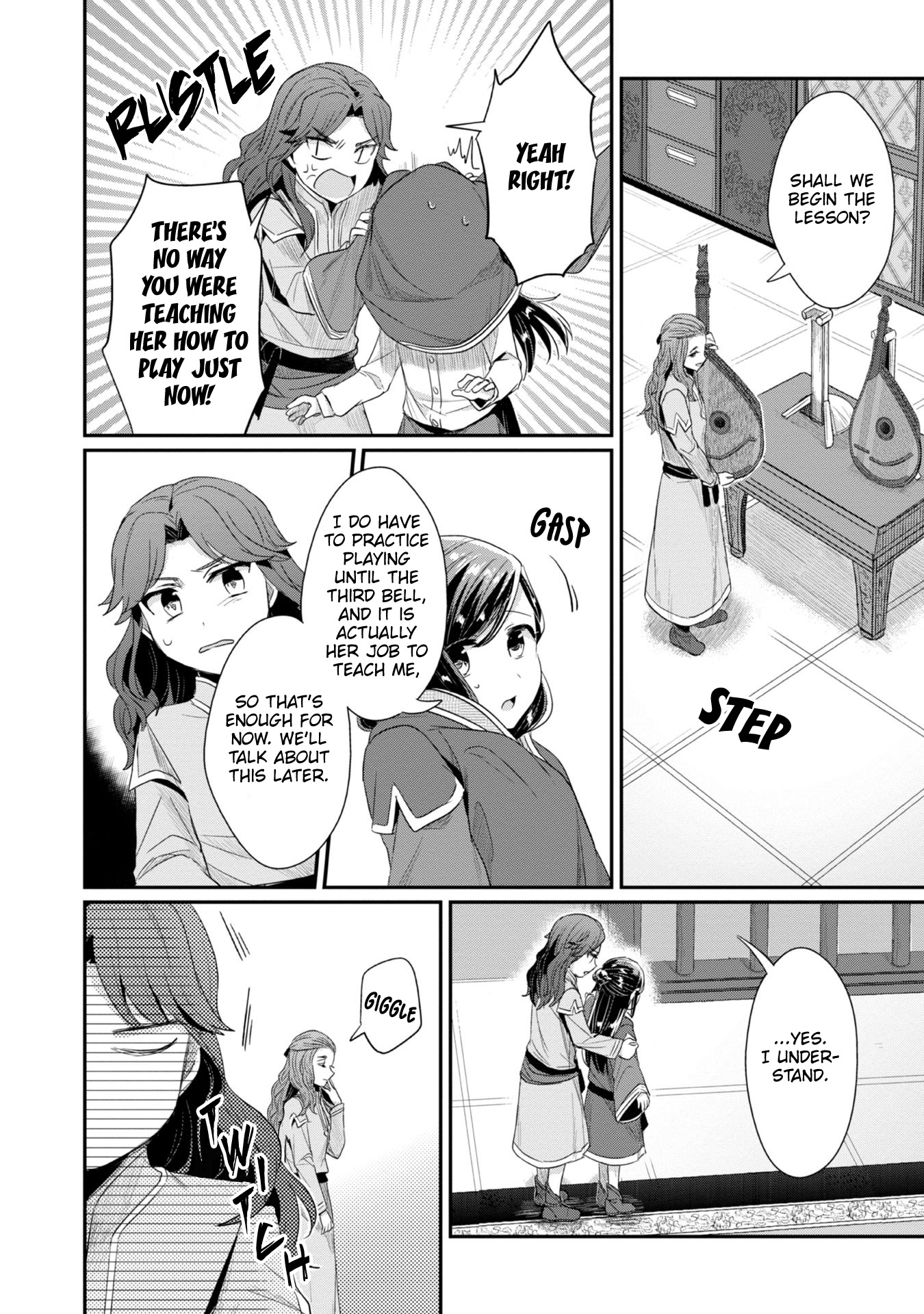 Ascendance of a Bookworm ~I'll Do Anything to Become a Librarian~ Part 2 「I'll Become a Shrine Maiden for Books!」 Chapter 21 page 28 - Chapter 21: The New Attendants