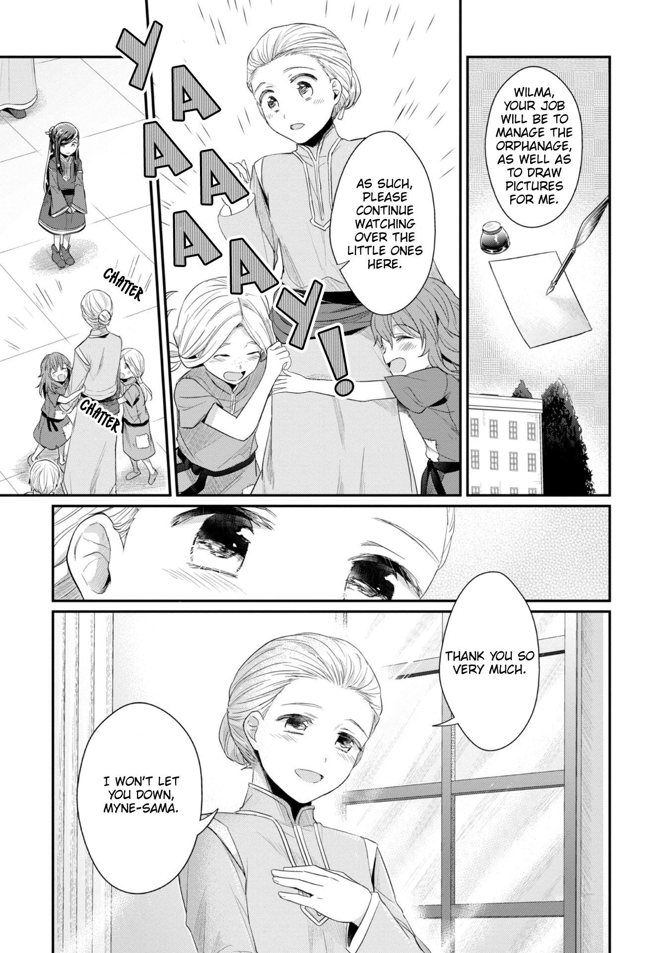 Ascendance of a Bookworm ~I'll Do Anything to Become a Librarian~ Part 2 「I'll Become a Shrine Maiden for Books!」 Chapter 21 page 9 - Chapter 21: The New Attendants