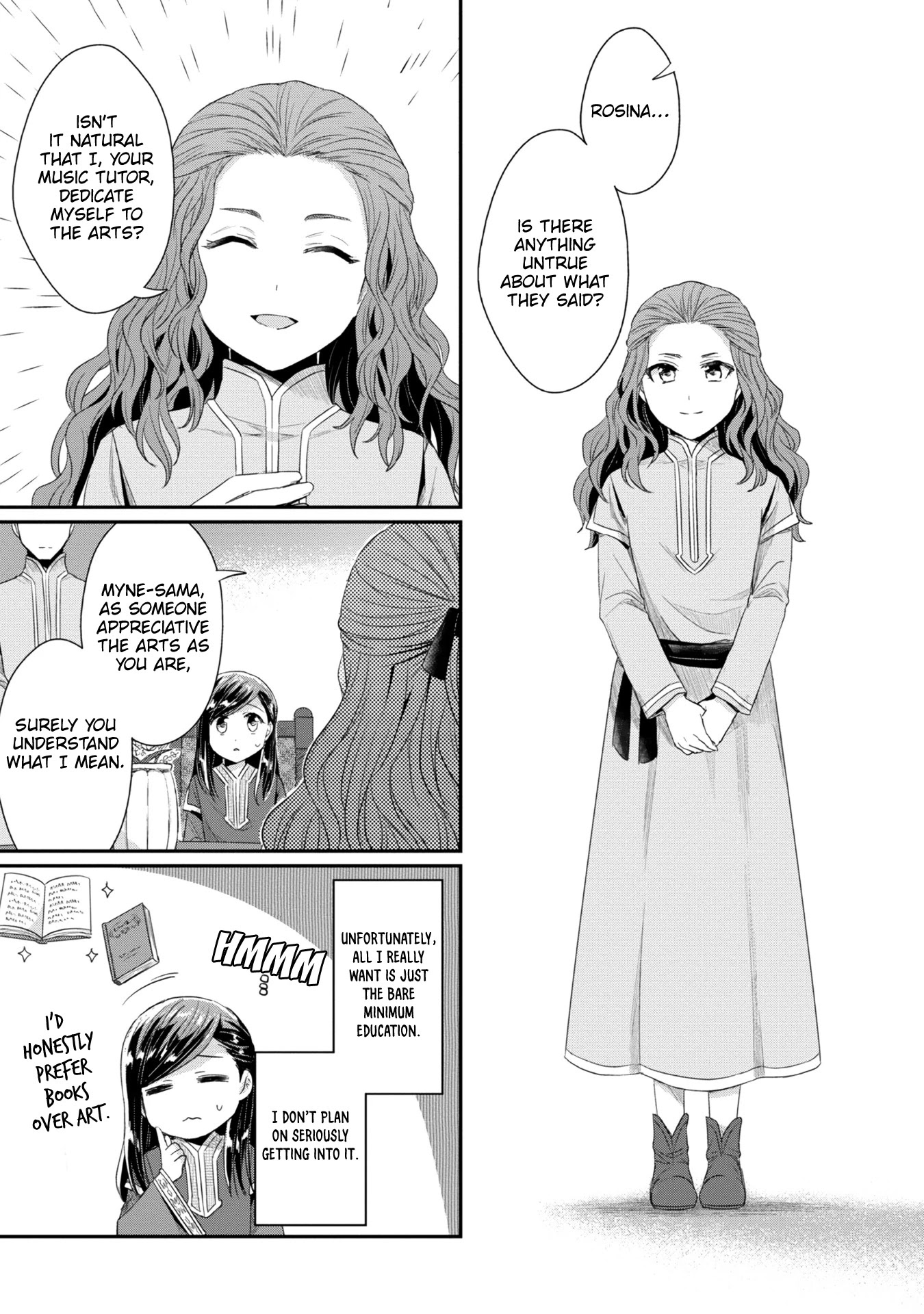 Ascendance of a Bookworm ~I'll Do Anything to Become a Librarian~ Part 2 「I'll Become a Shrine Maiden for Books!」 Chapter 22 page 16 - Chapter 22: An Apprentice Blue Priestess' Attendants