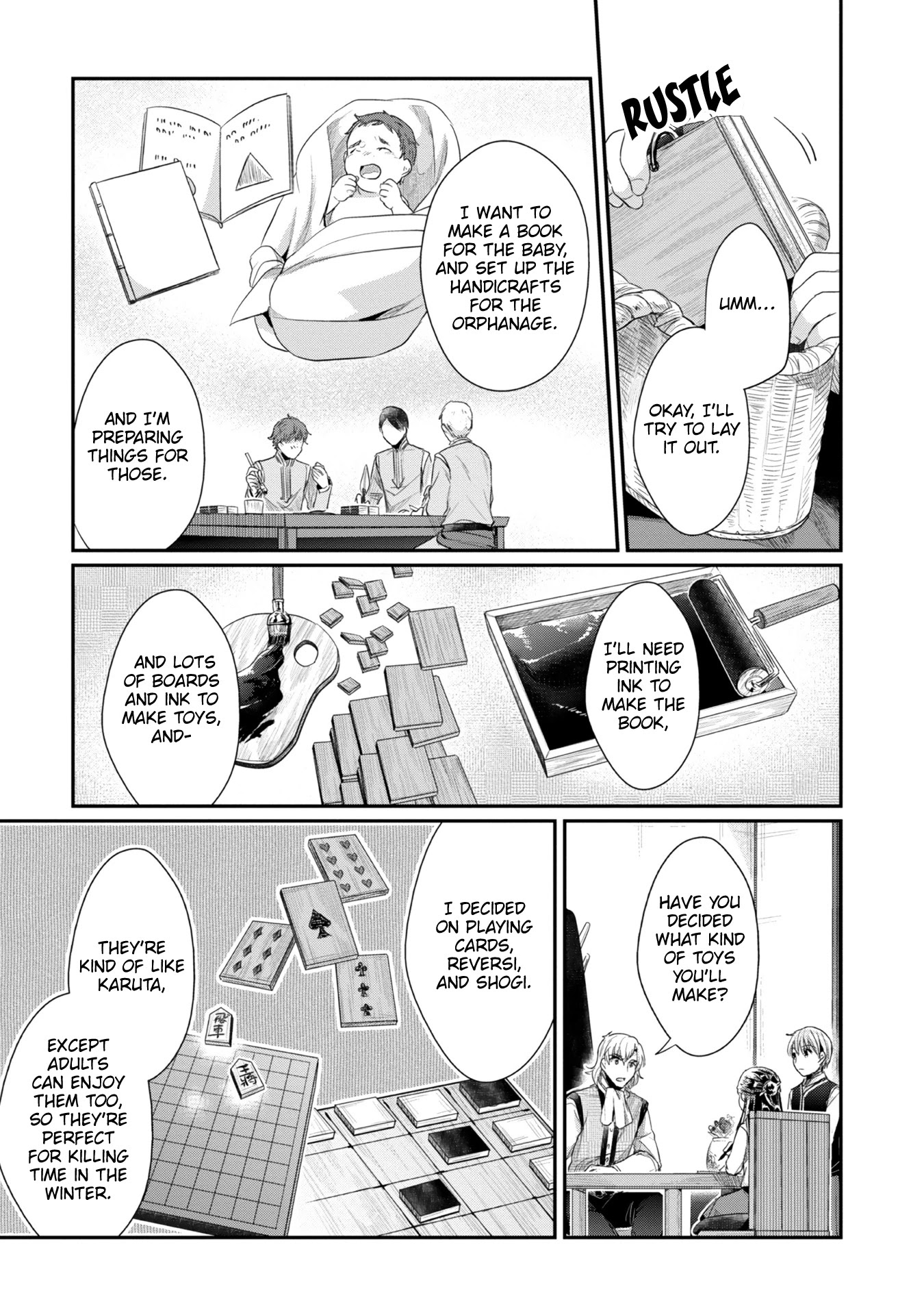 Ascendance of a Bookworm ~I'll Do Anything to Become a Librarian~ Part 2 「I'll Become a Shrine Maiden for Books!」 Chapter 23 page 18 - Chapter 23: Ink Production Preparation