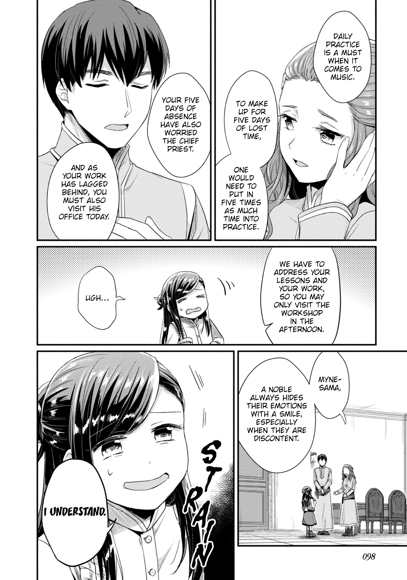 Ascendance of a Bookworm ~I'll Do Anything to Become a Librarian~ Part 2 「I'll Become a Shrine Maiden for Books!」 Chapter 24 page 11 - Chapter 24: Beginning Ink Production