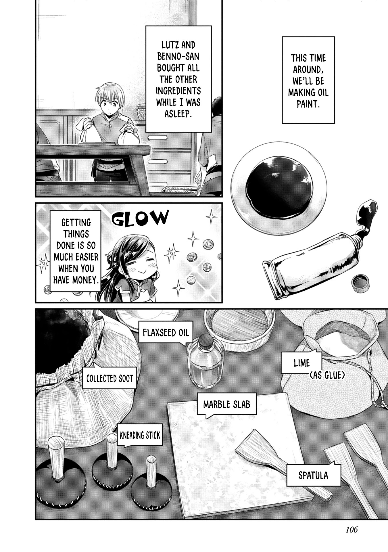 Ascendance of a Bookworm ~I'll Do Anything to Become a Librarian~ Part 2 「I'll Become a Shrine Maiden for Books!」 Chapter 24 page 19 - Chapter 24: Beginning Ink Production