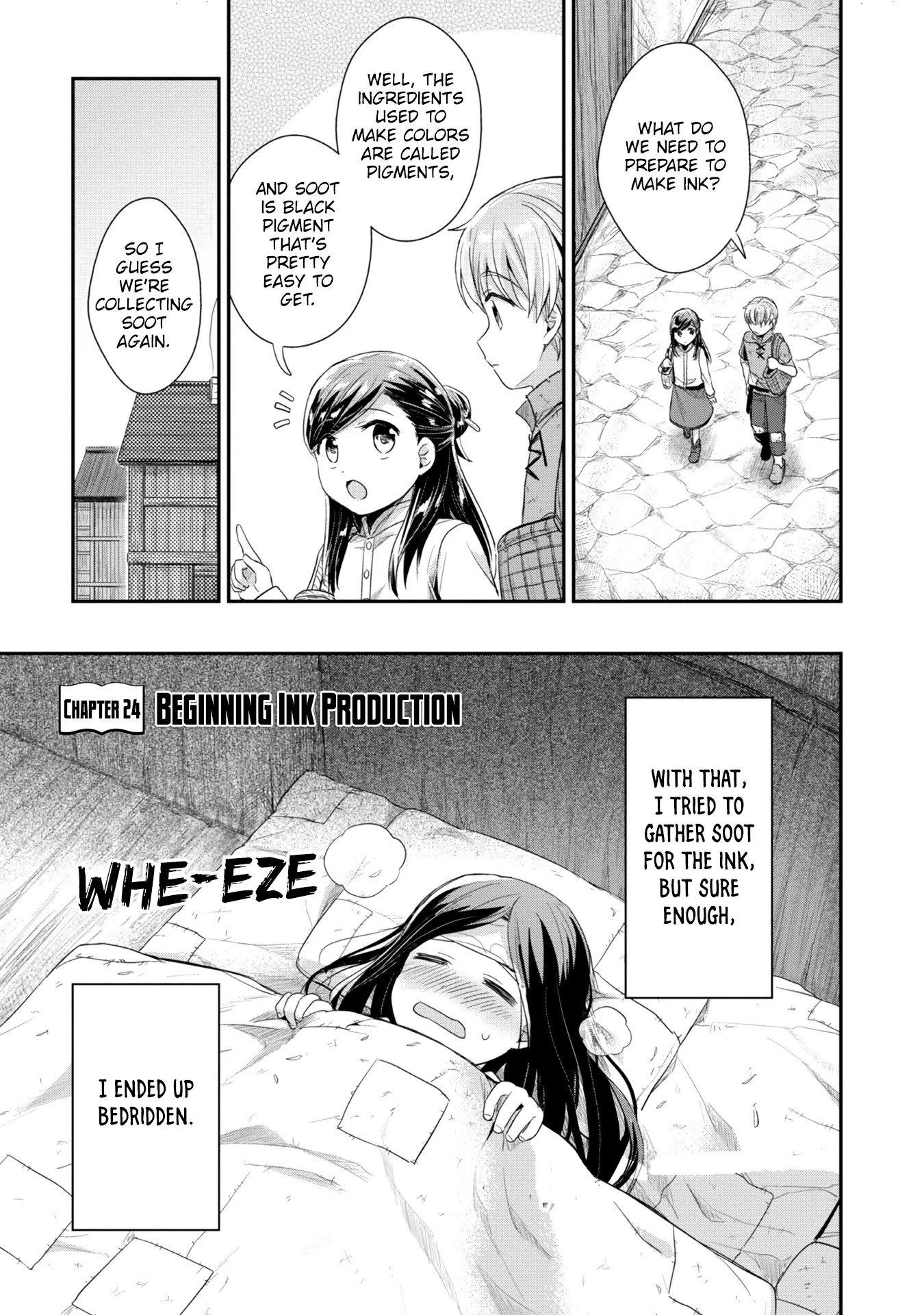 Ascendance of a Bookworm ~I'll Do Anything to Become a Librarian~ Part 2 「I'll Become a Shrine Maiden for Books!」 Chapter 24 page 2 - Chapter 24: Beginning Ink Production