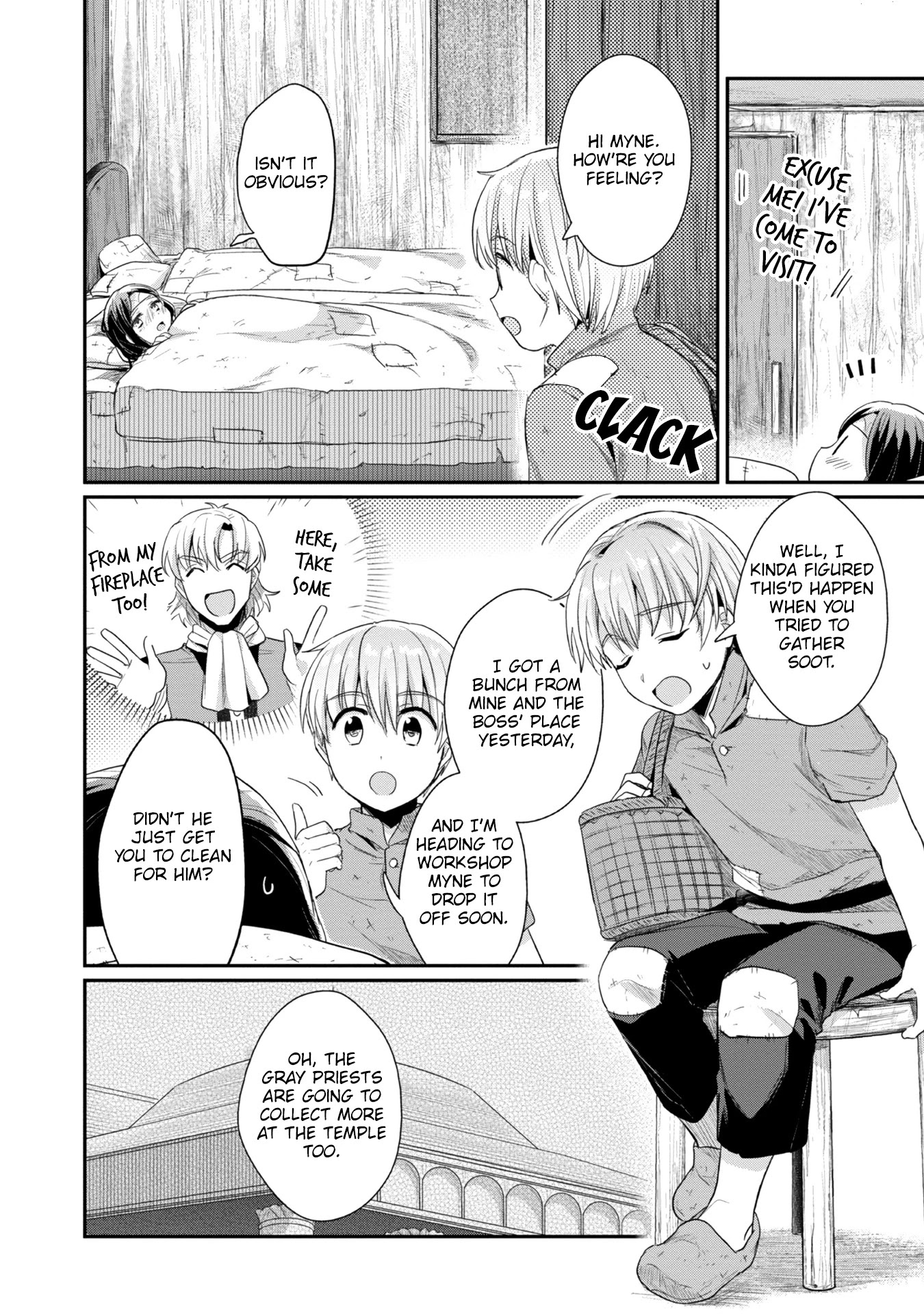 Ascendance of a Bookworm ~I'll Do Anything to Become a Librarian~ Part 2 「I'll Become a Shrine Maiden for Books!」 Chapter 24 page 5 - Chapter 24: Beginning Ink Production