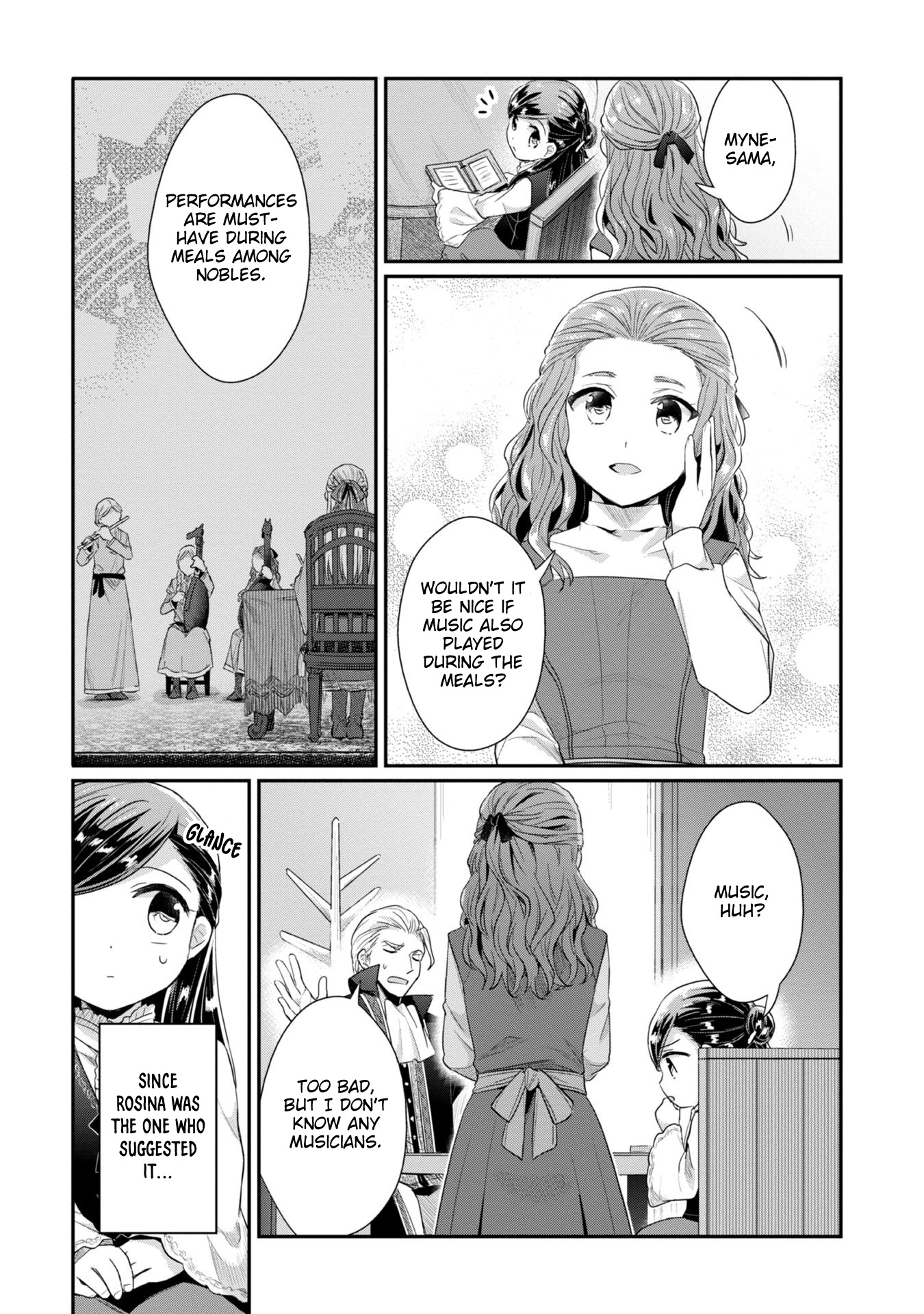 Ascendance of a Bookworm ~I'll Do Anything to Become a Librarian~ Part 2 「I'll Become a Shrine Maiden for Books!」 Chapter 25.5 page 10 - Chapter 25.5: Problems at the Italian Restaurant