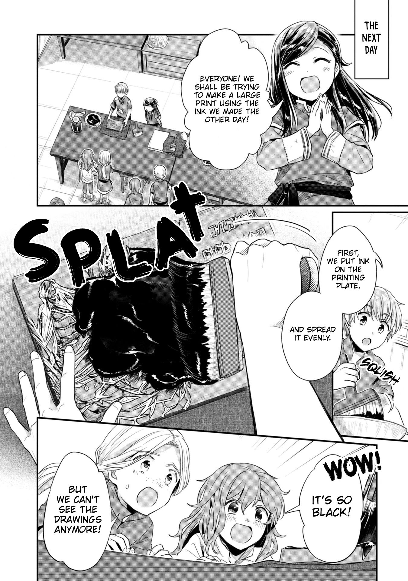 Ascendance of a Bookworm ~I'll Do Anything to Become a Librarian~ Part 2 「I'll Become a Shrine Maiden for Books!」 Chapter 25 page 9 - Chapter 25: The Challenge of Large Prints