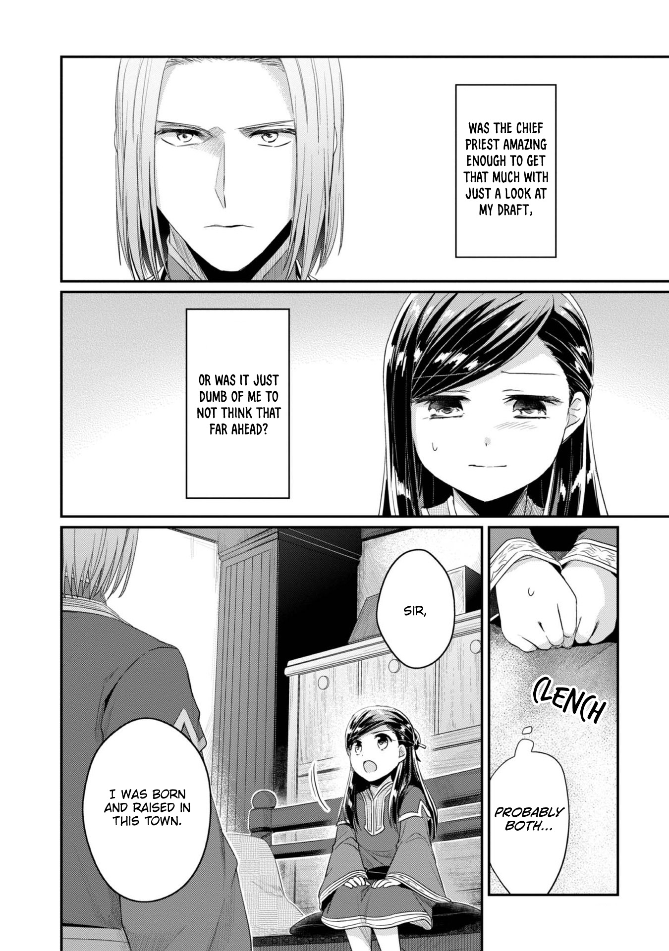 Ascendance of a Bookworm ~I'll Do Anything to Become a Librarian~ Part 2 「I'll Become a Shrine Maiden for Books!」 Chapter 26 page 8 - Chapter 26: Distrust and New Connections