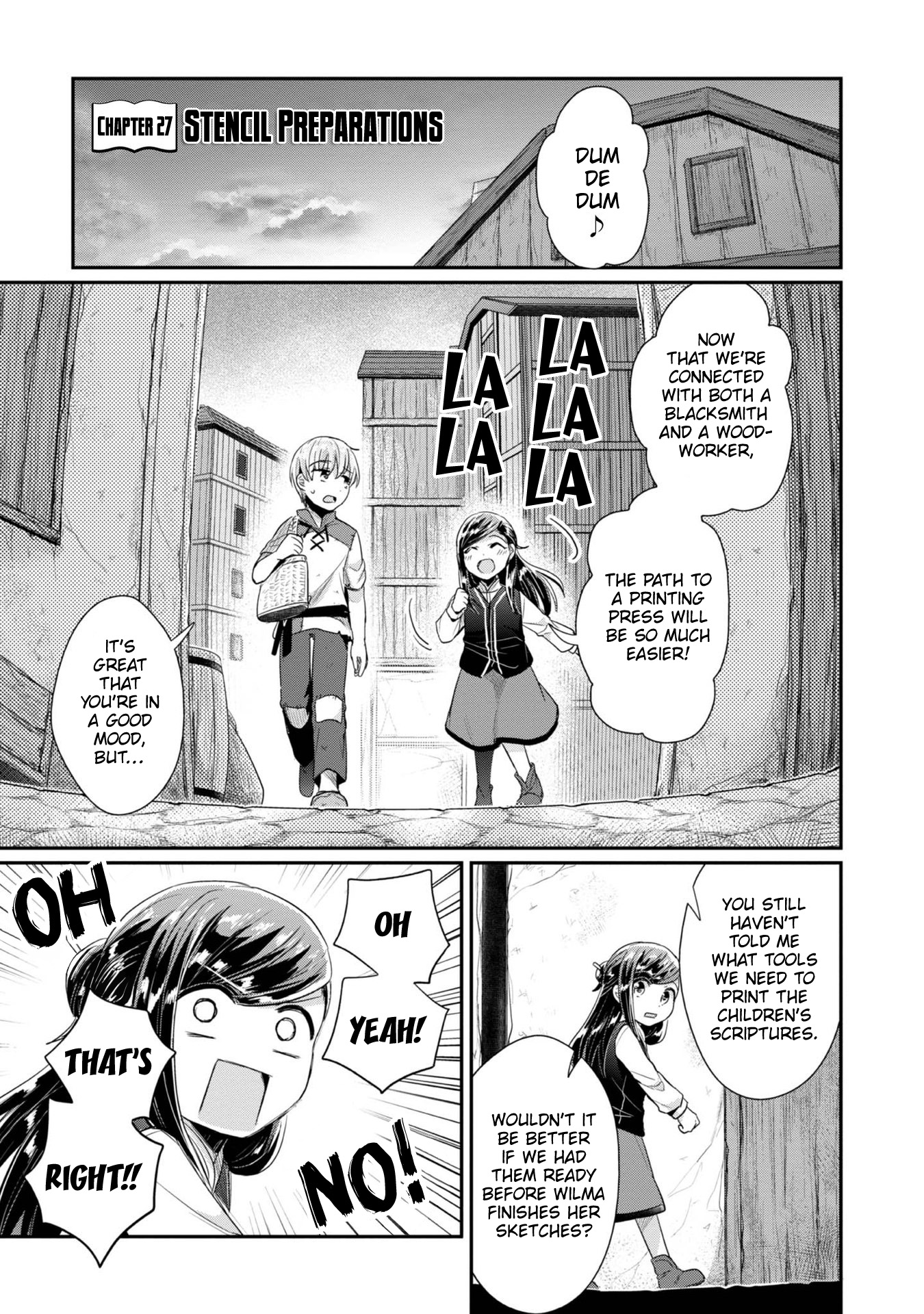 Ascendance of a Bookworm ~I'll Do Anything to Become a Librarian~ Part 2 「I'll Become a Shrine Maiden for Books!」 Chapter 27 page 2 - Chapter 27: Stencil Preparations