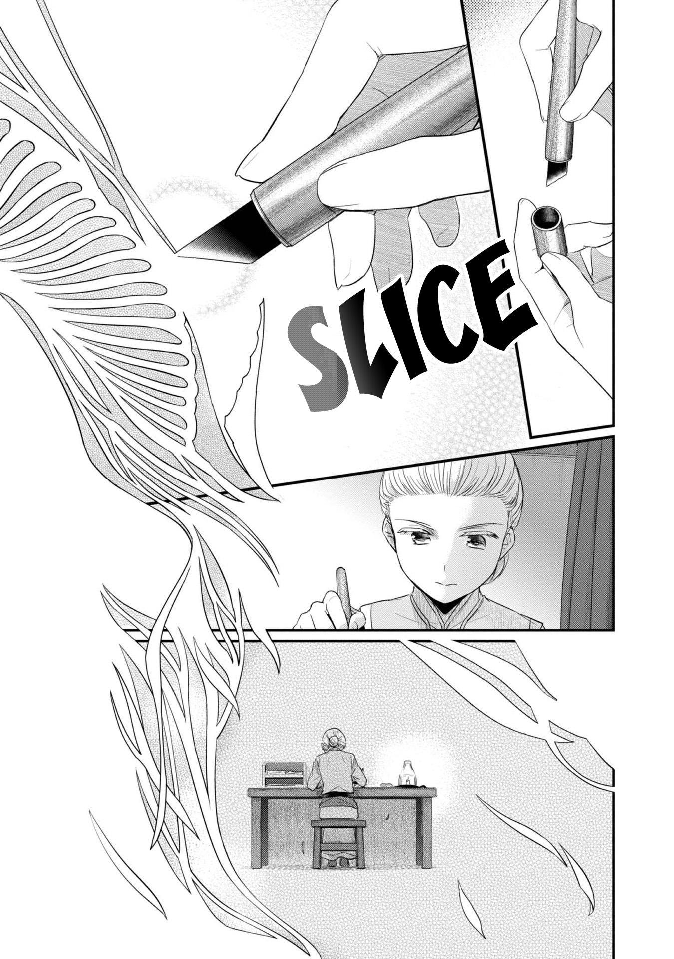 Ascendance of a Bookworm ~I'll Do Anything to Become a Librarian~ Part 2 「I'll Become a Shrine Maiden for Books!」 Chapter 27 page 22 - Chapter 27: Stencil Preparations