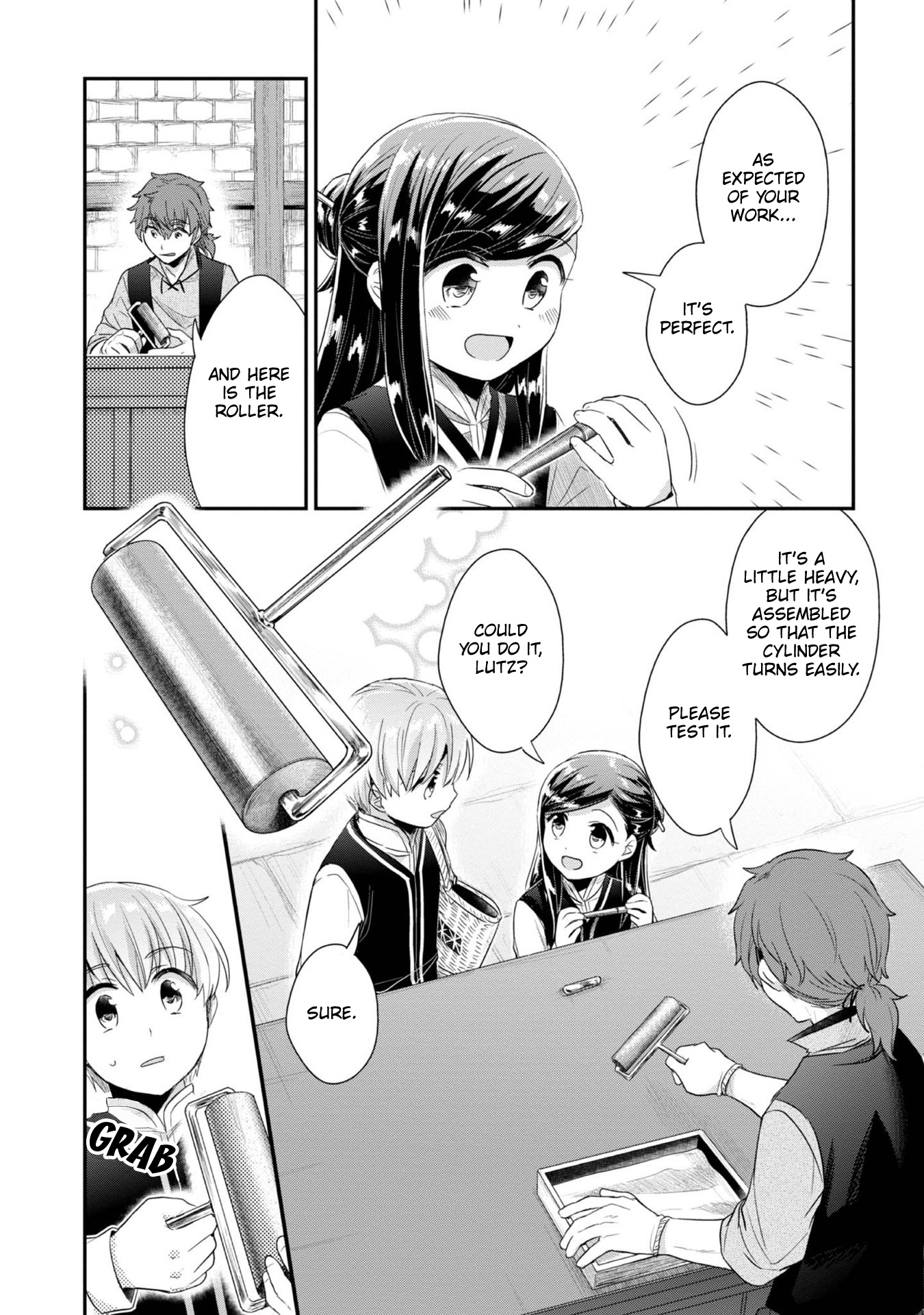 Ascendance of a Bookworm ~I'll Do Anything to Become a Librarian~ Part 2 「I'll Become a Shrine Maiden for Books!」 Chapter 27 page 9 - Chapter 27: Stencil Preparations