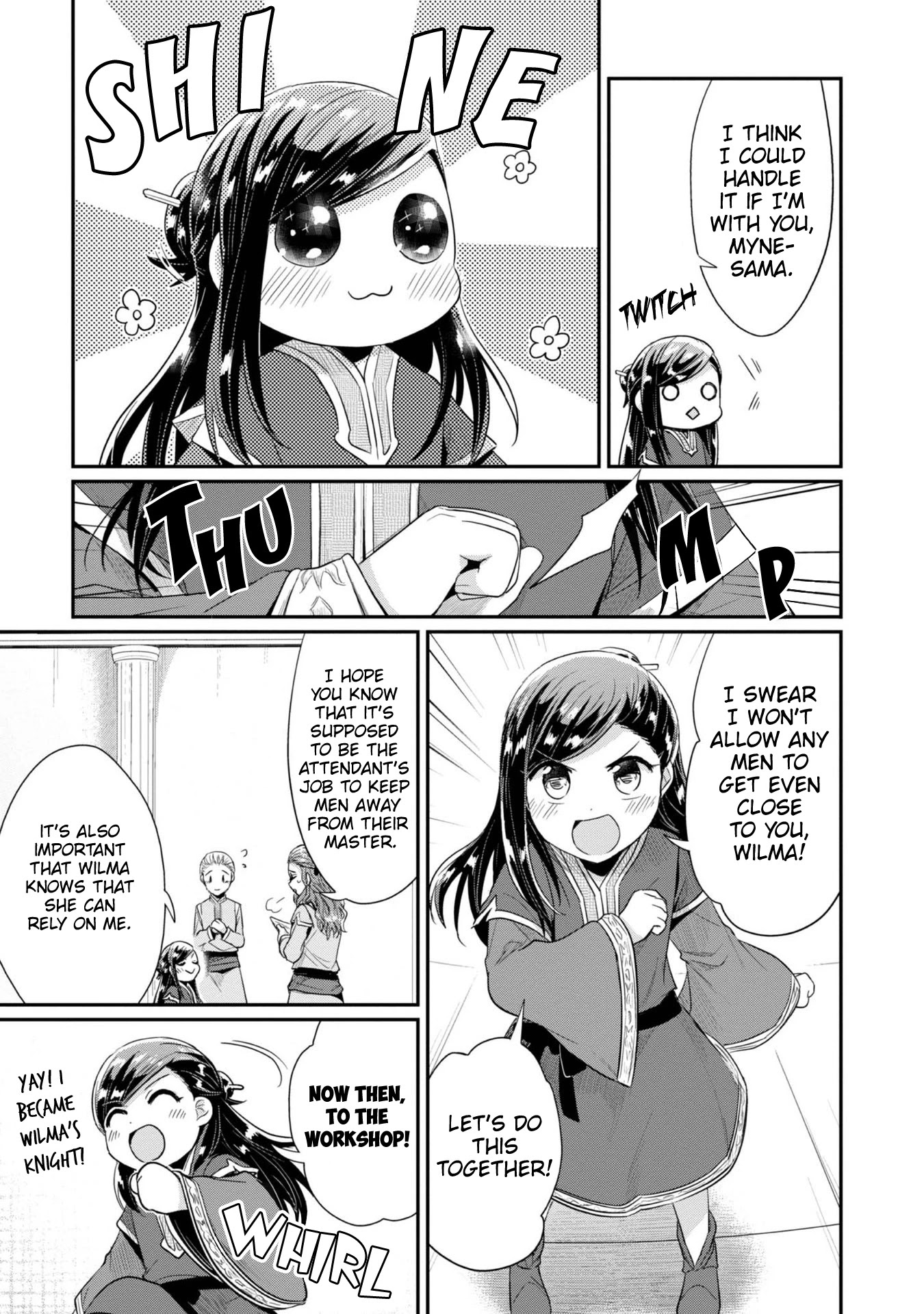 Ascendance of a Bookworm ~I'll Do Anything to Become a Librarian~ Part 2 「I'll Become a Shrine Maiden for Books!」 Chapter 28 page 10 - Chapter 28: Binding the Children's Scriptures