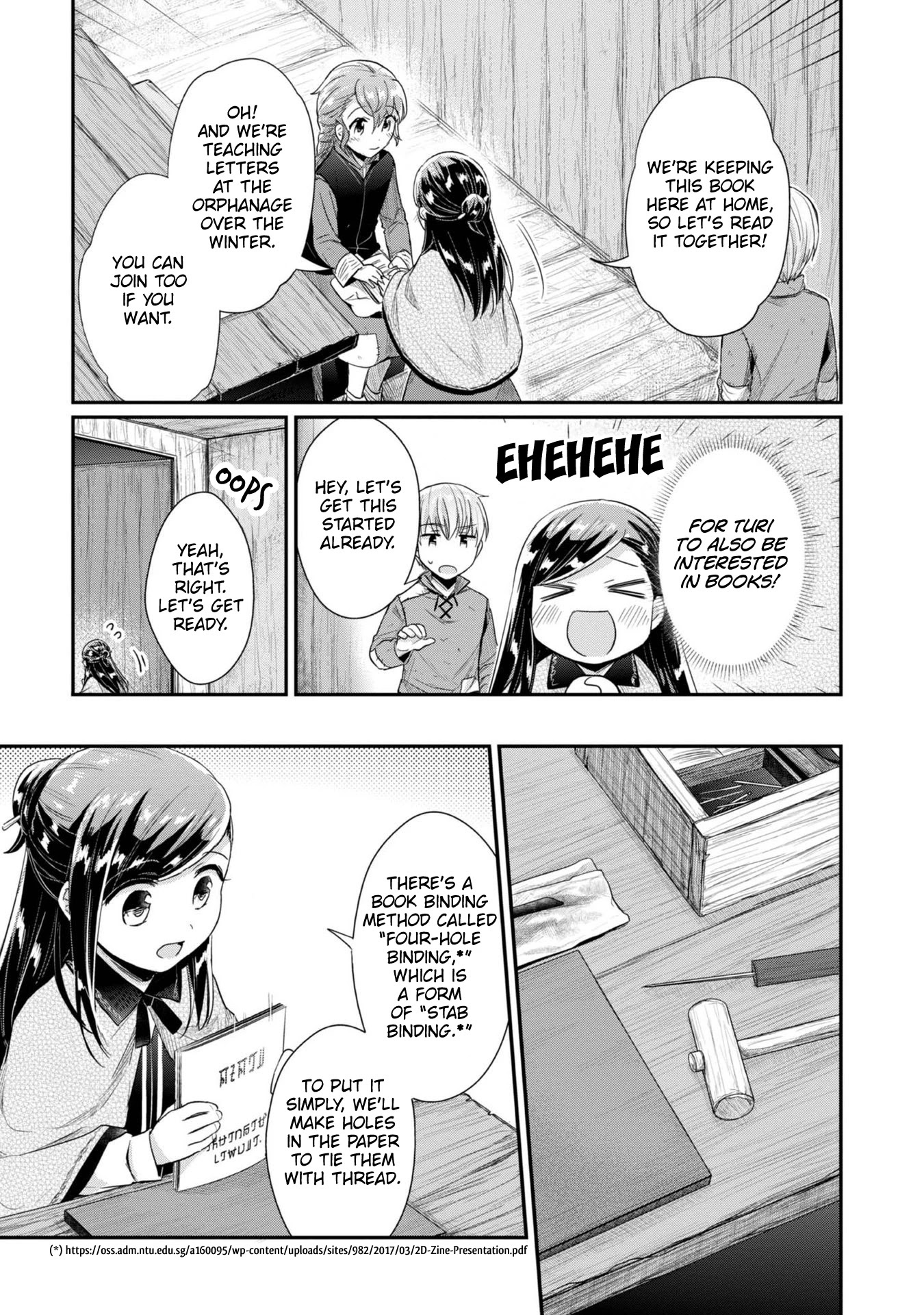 Ascendance of a Bookworm ~I'll Do Anything to Become a Librarian~ Part 2 「I'll Become a Shrine Maiden for Books!」 Chapter 28 page 29 - Chapter 28: Binding the Children's Scriptures