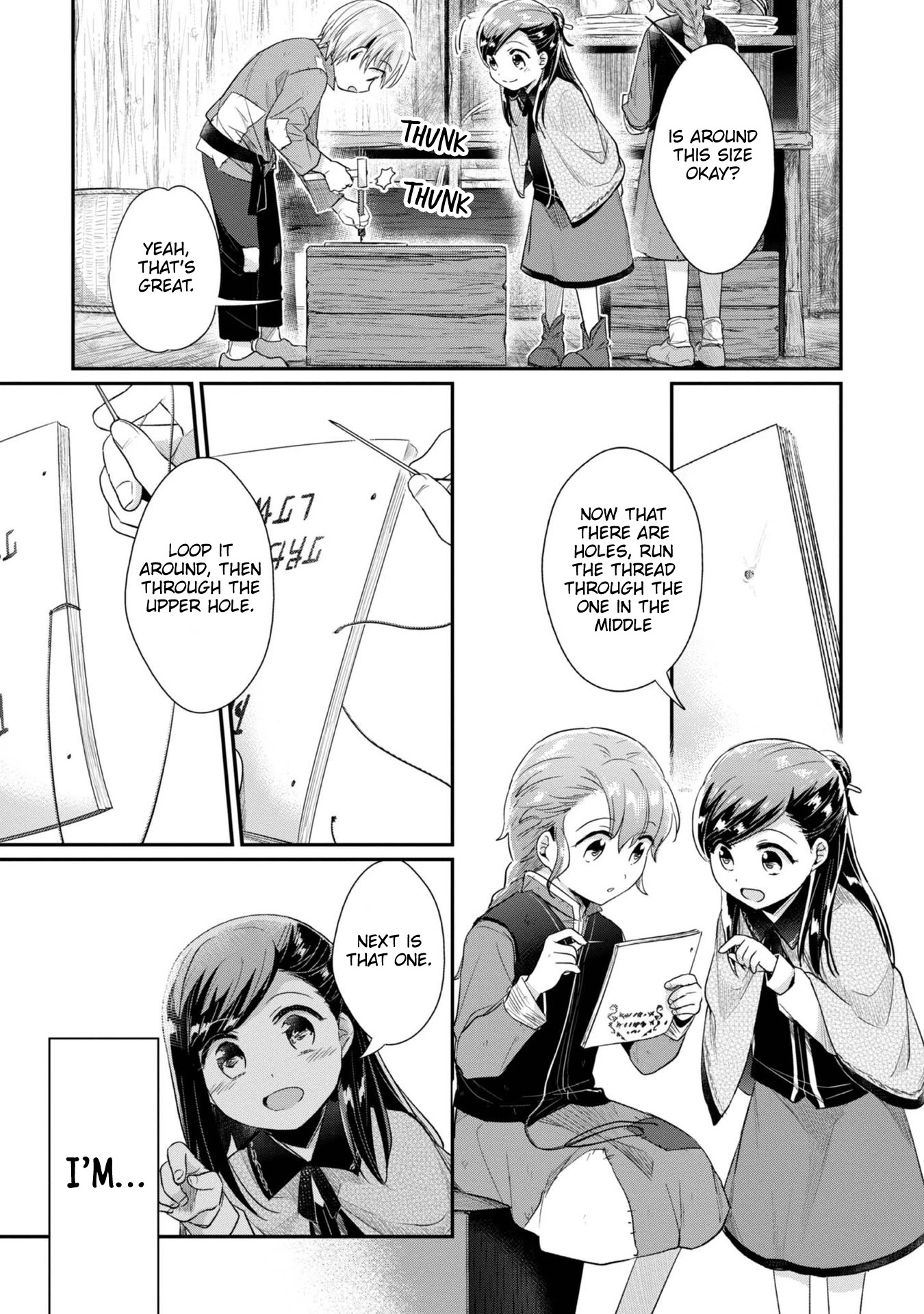 Ascendance of a Bookworm ~I'll Do Anything to Become a Librarian~ Part 2 「I'll Become a Shrine Maiden for Books!」 Chapter 28 page 31 - Chapter 28: Binding the Children's Scriptures