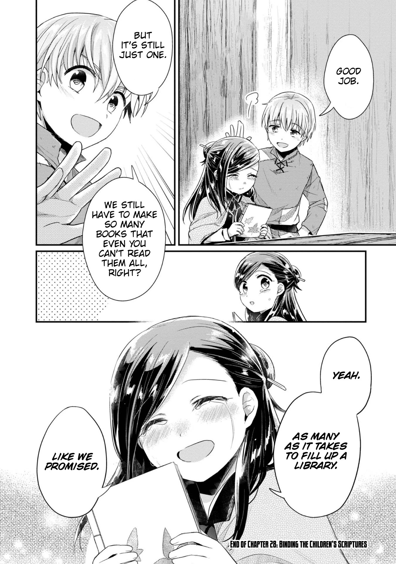 Ascendance of a Bookworm ~I'll Do Anything to Become a Librarian~ Part 2 「I'll Become a Shrine Maiden for Books!」 Chapter 28 page 39 - Chapter 28: Binding the Children's Scriptures