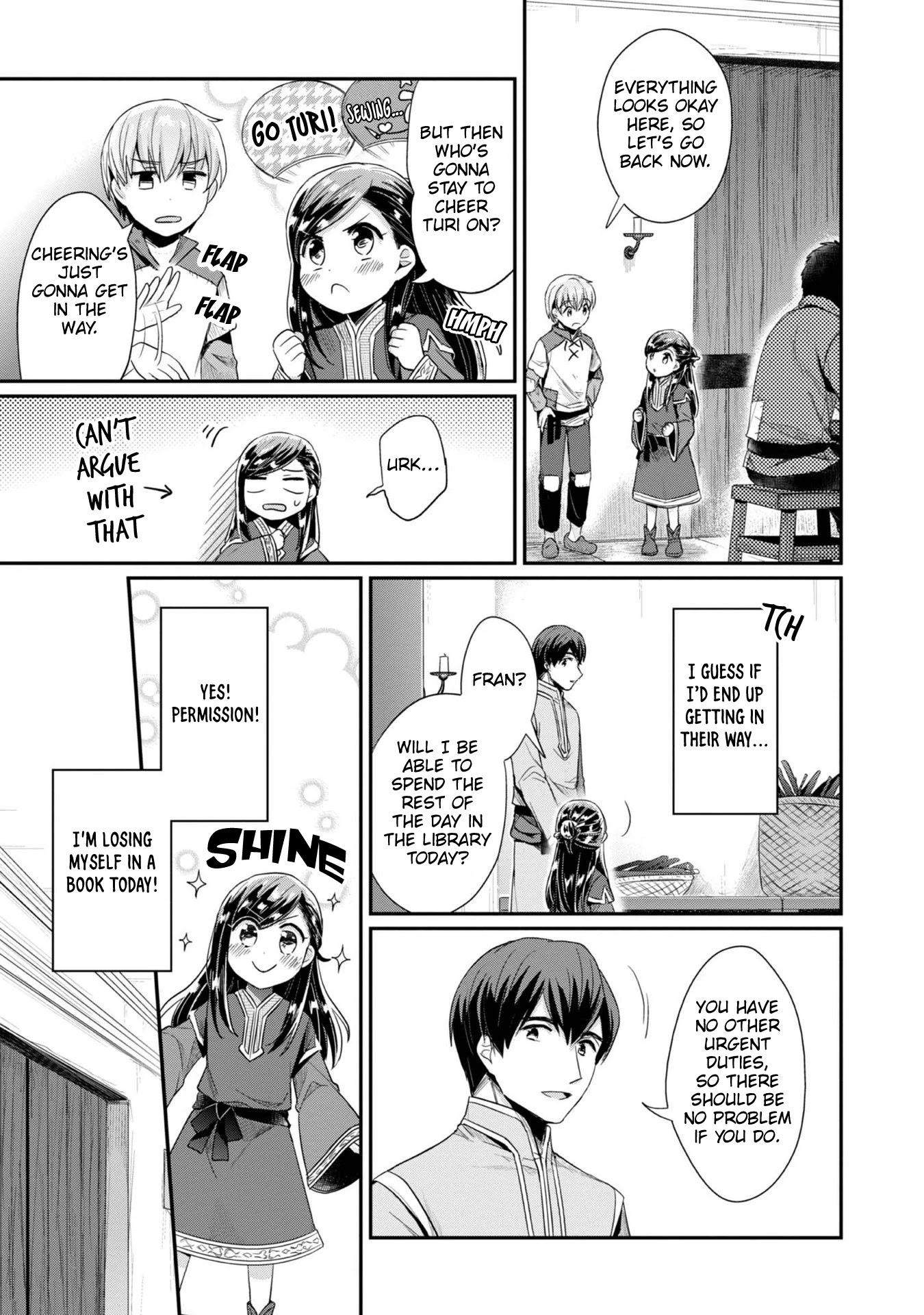 Ascendance of a Bookworm ~I'll Do Anything to Become a Librarian~ Part 2 「I'll Become a Shrine Maiden for Books!」 Chapter 29 page 14 - Chapter 29: Once the Scriptures Picture Book is finished