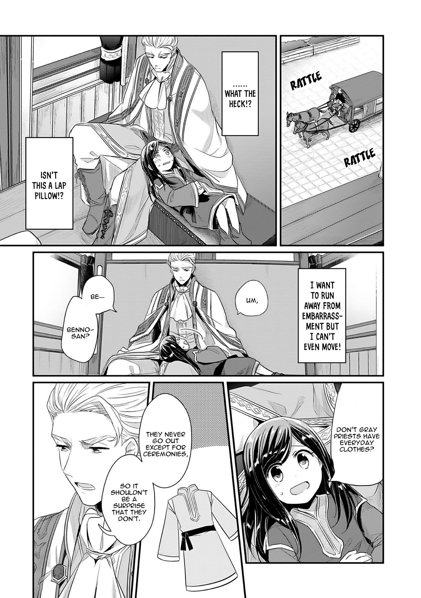 Ascendance of a Bookworm ~I'll Do Anything to Become a Librarian~ Part 2 「I'll Become a Shrine Maiden for Books!」 Chapter 3 page 13 - Chapter 3: The Reason I Collapsed