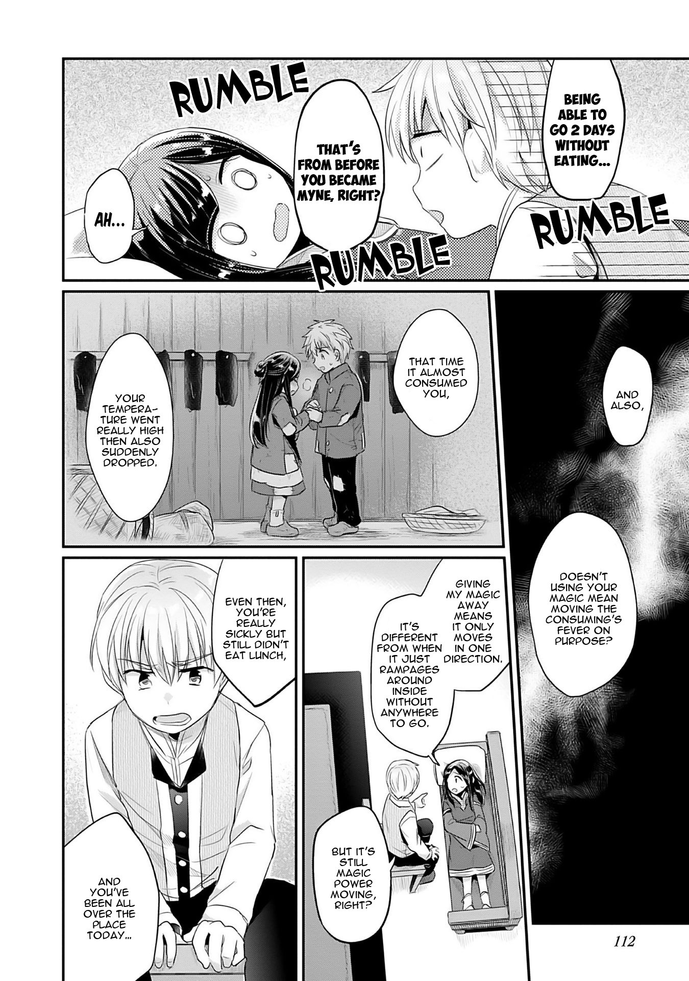Ascendance of a Bookworm ~I'll Do Anything to Become a Librarian~ Part 2 「I'll Become a Shrine Maiden for Books!」 Chapter 3 page 18 - Chapter 3: The Reason I Collapsed