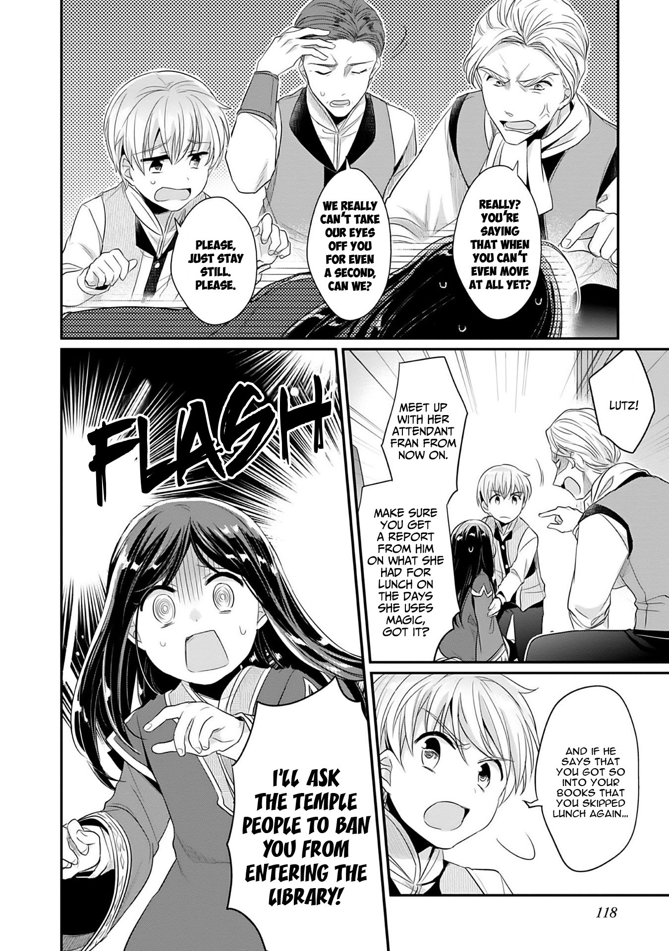 Ascendance of a Bookworm ~I'll Do Anything to Become a Librarian~ Part 2 「I'll Become a Shrine Maiden for Books!」 Chapter 3 page 24 - Chapter 3: The Reason I Collapsed