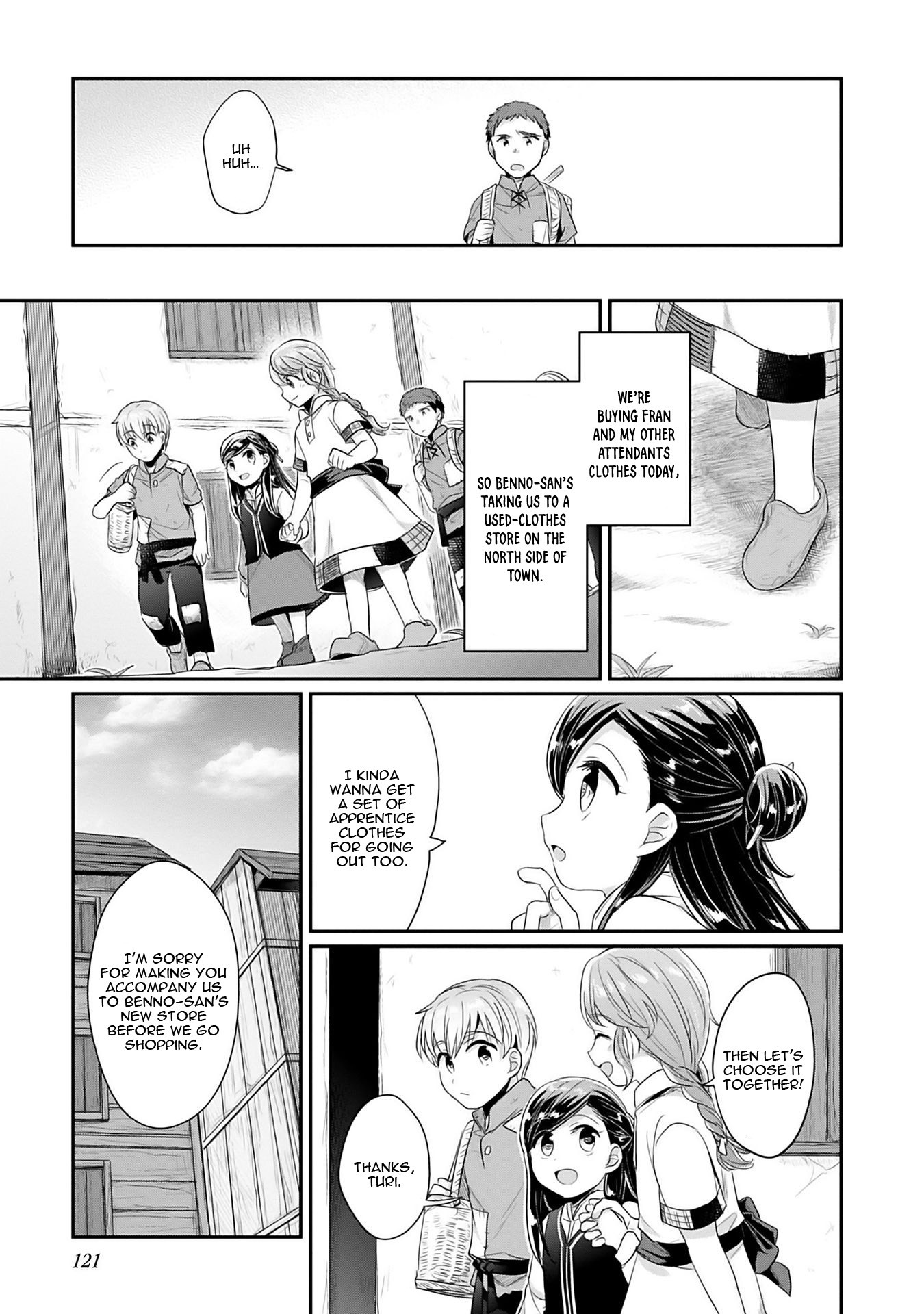 Ascendance of a Bookworm ~I'll Do Anything to Become a Librarian~ Part 2 「I'll Become a Shrine Maiden for Books!」 Chapter 3 page 27 - Chapter 3: The Reason I Collapsed