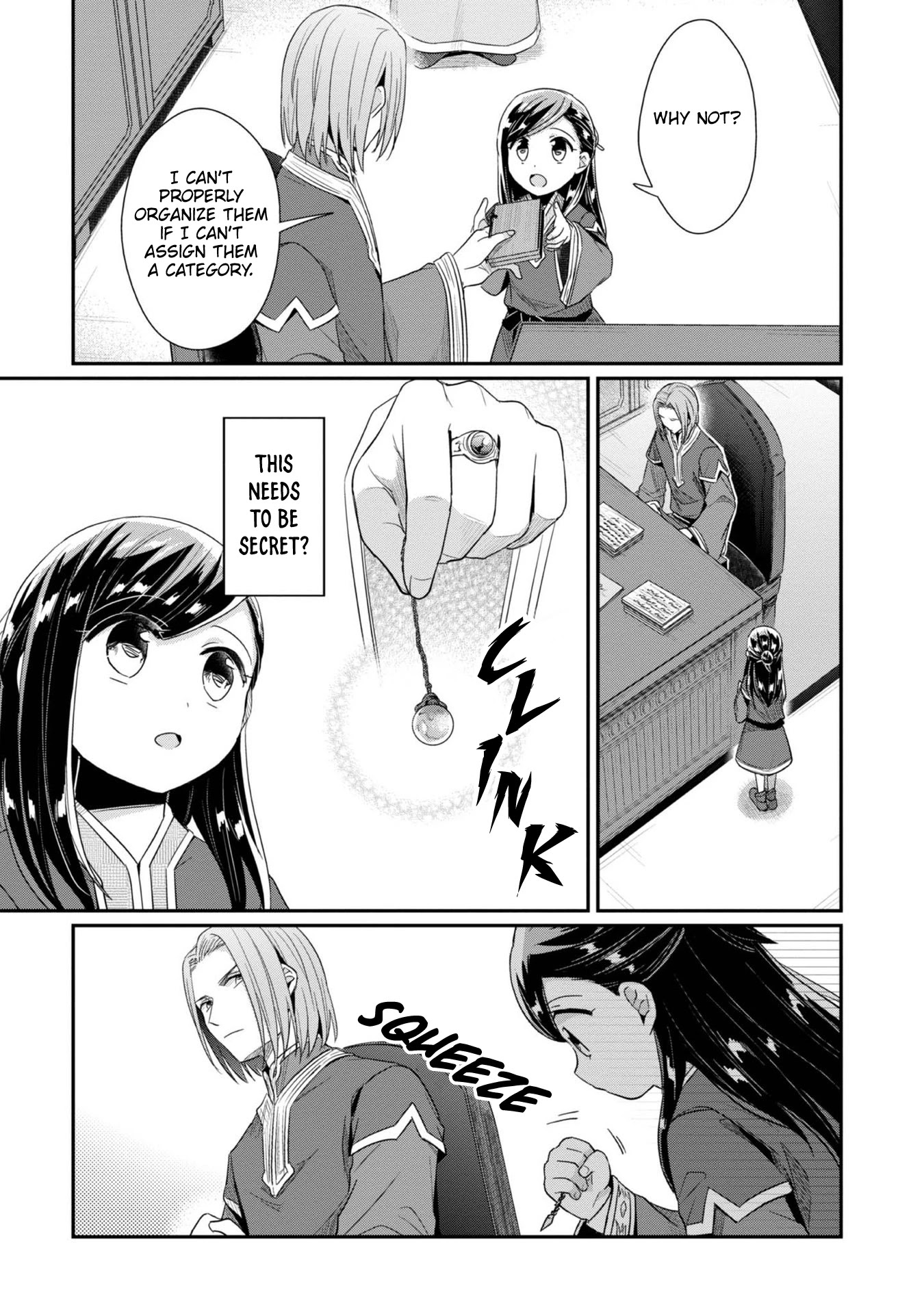 Ascendance of a Bookworm ~I'll Do Anything to Become a Librarian~ Part 2 「I'll Become a Shrine Maiden for Books!」 Chapter 30 page 23 - Chapter 30: The Myne Decimal System