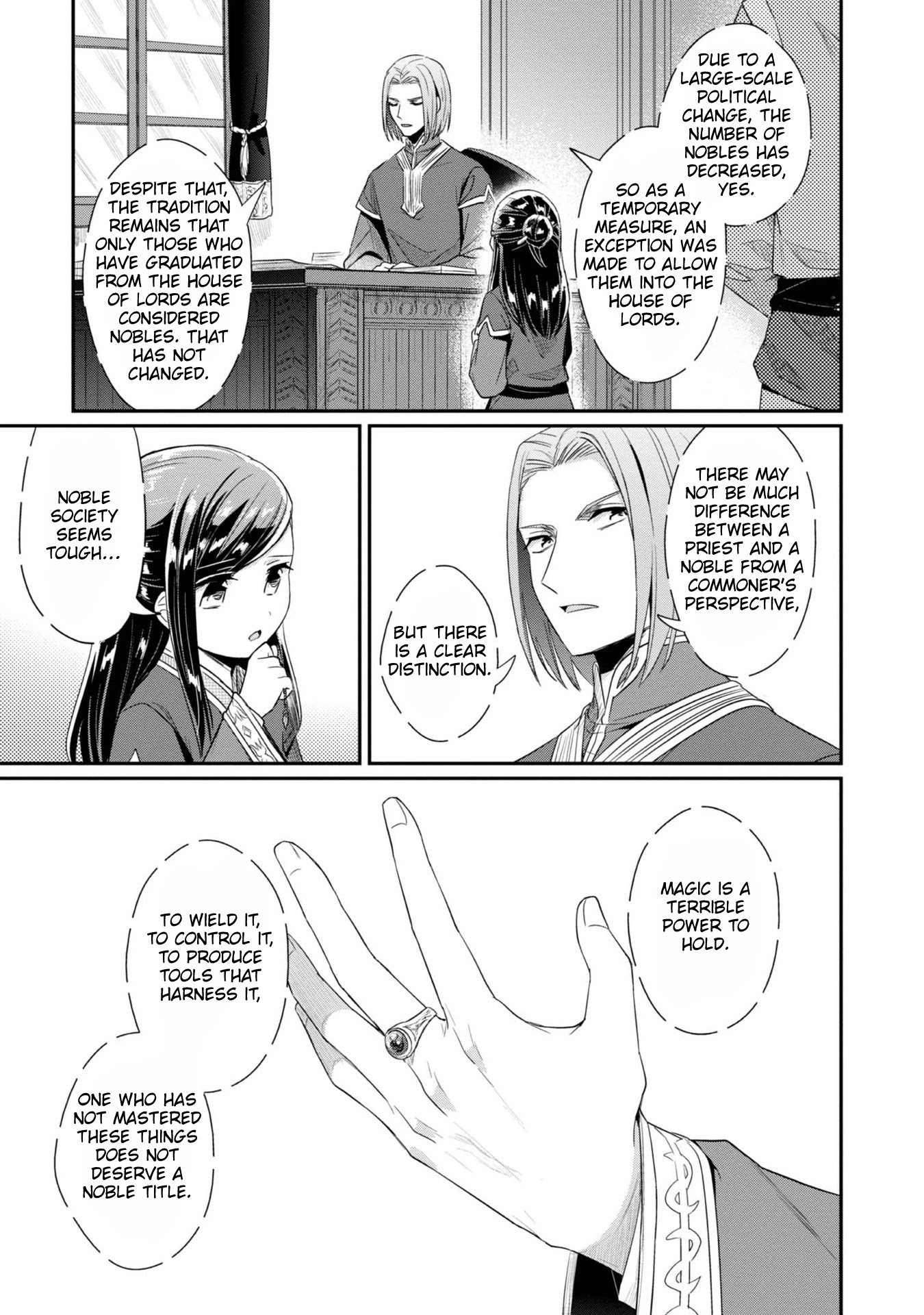 Ascendance of a Bookworm ~I'll Do Anything to Become a Librarian~ Part 2 「I'll Become a Shrine Maiden for Books!」 Chapter 30 page 25 - Chapter 30: The Myne Decimal System