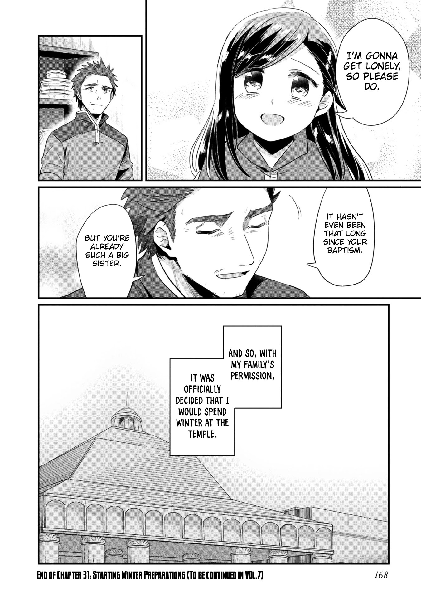 Ascendance of a Bookworm ~I'll Do Anything to Become a Librarian~ Part 2 「I'll Become a Shrine Maiden for Books!」 Chapter 31 page 31 - Chapter 31: Starting Winter Preparations