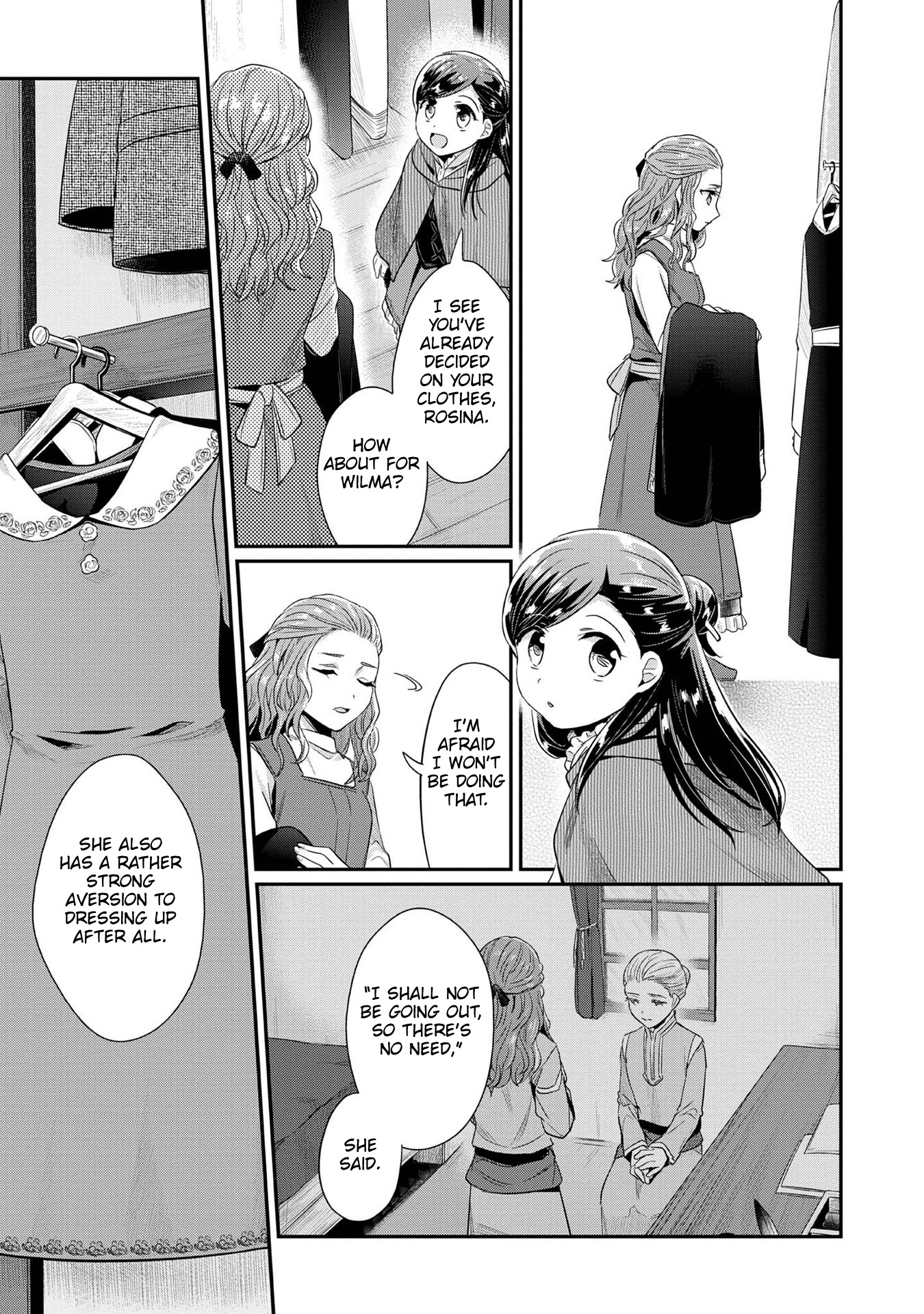 Ascendance of a Bookworm ~I'll Do Anything to Become a Librarian~ Part 2 「I'll Become a Shrine Maiden for Books!」 Chapter 32 page 14 - Chapter 32: Buying Winter Clothing