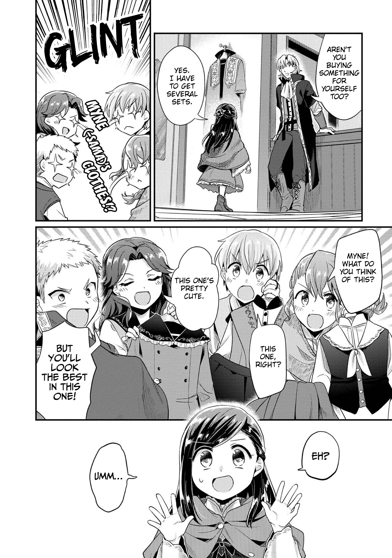 Ascendance of a Bookworm ~I'll Do Anything to Become a Librarian~ Part 2 「I'll Become a Shrine Maiden for Books!」 Chapter 32 page 17 - Chapter 32: Buying Winter Clothing