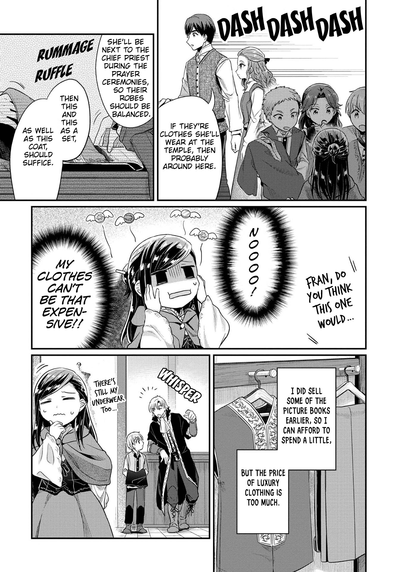 Ascendance of a Bookworm ~I'll Do Anything to Become a Librarian~ Part 2 「I'll Become a Shrine Maiden for Books!」 Chapter 32 page 18 - Chapter 32: Buying Winter Clothing