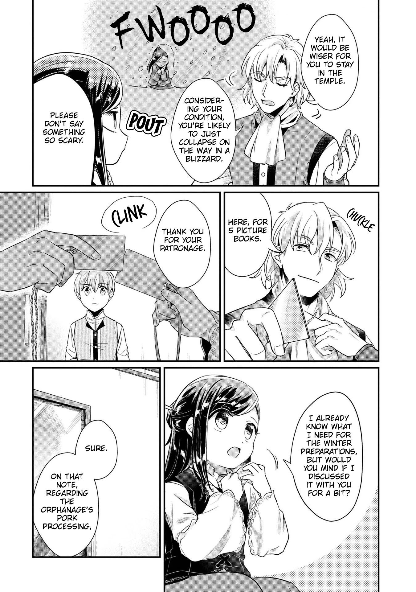 Ascendance of a Bookworm ~I'll Do Anything to Become a Librarian~ Part 2 「I'll Become a Shrine Maiden for Books!」 Chapter 32 page 9 - Chapter 32: Buying Winter Clothing
