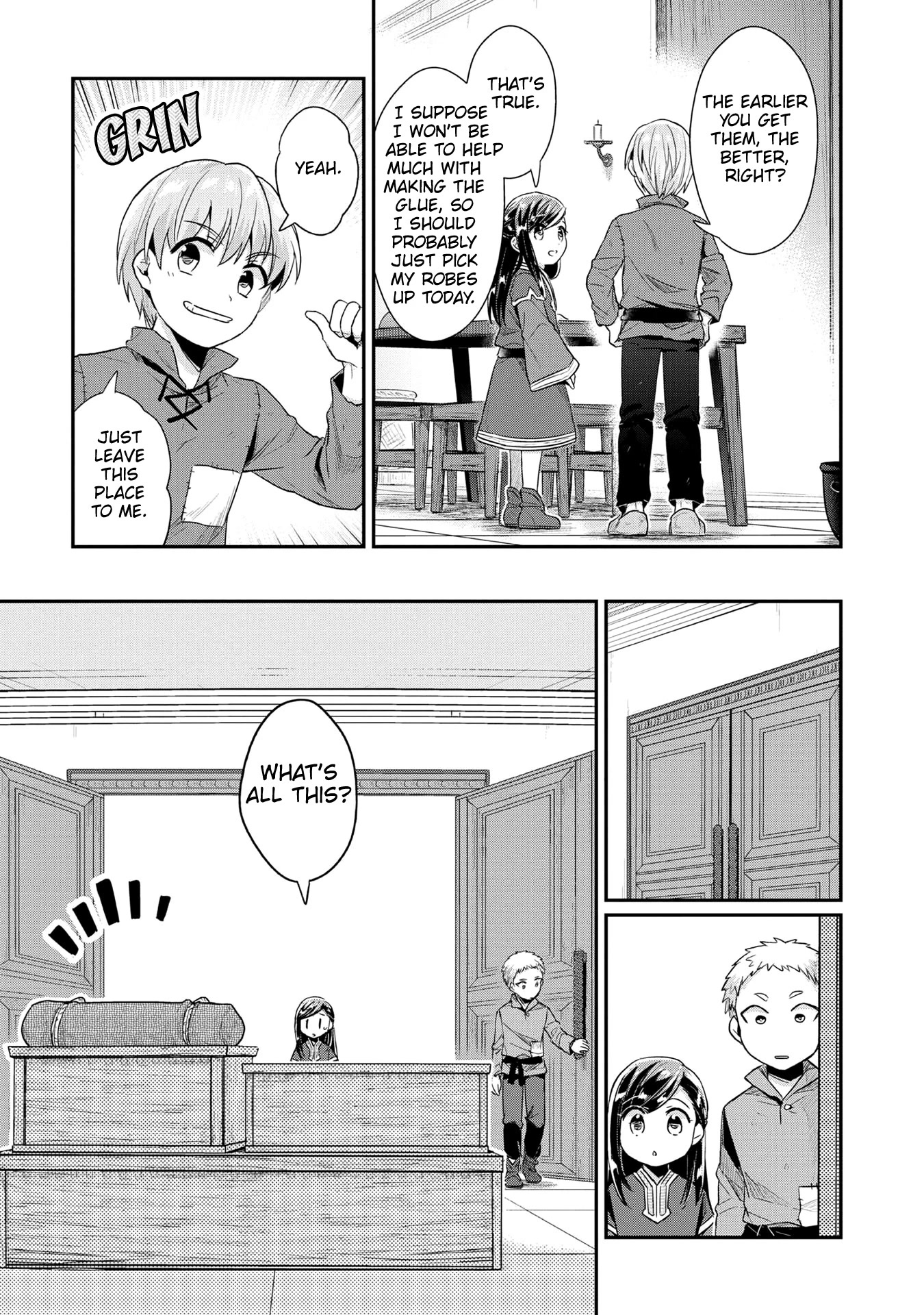Ascendance of a Bookworm ~I'll Do Anything to Become a Librarian~ Part 2 「I'll Become a Shrine Maiden for Books!」 Chapter 33 page 10 - Chapter 33: Winter Preparations and a Summons from the Knight Order