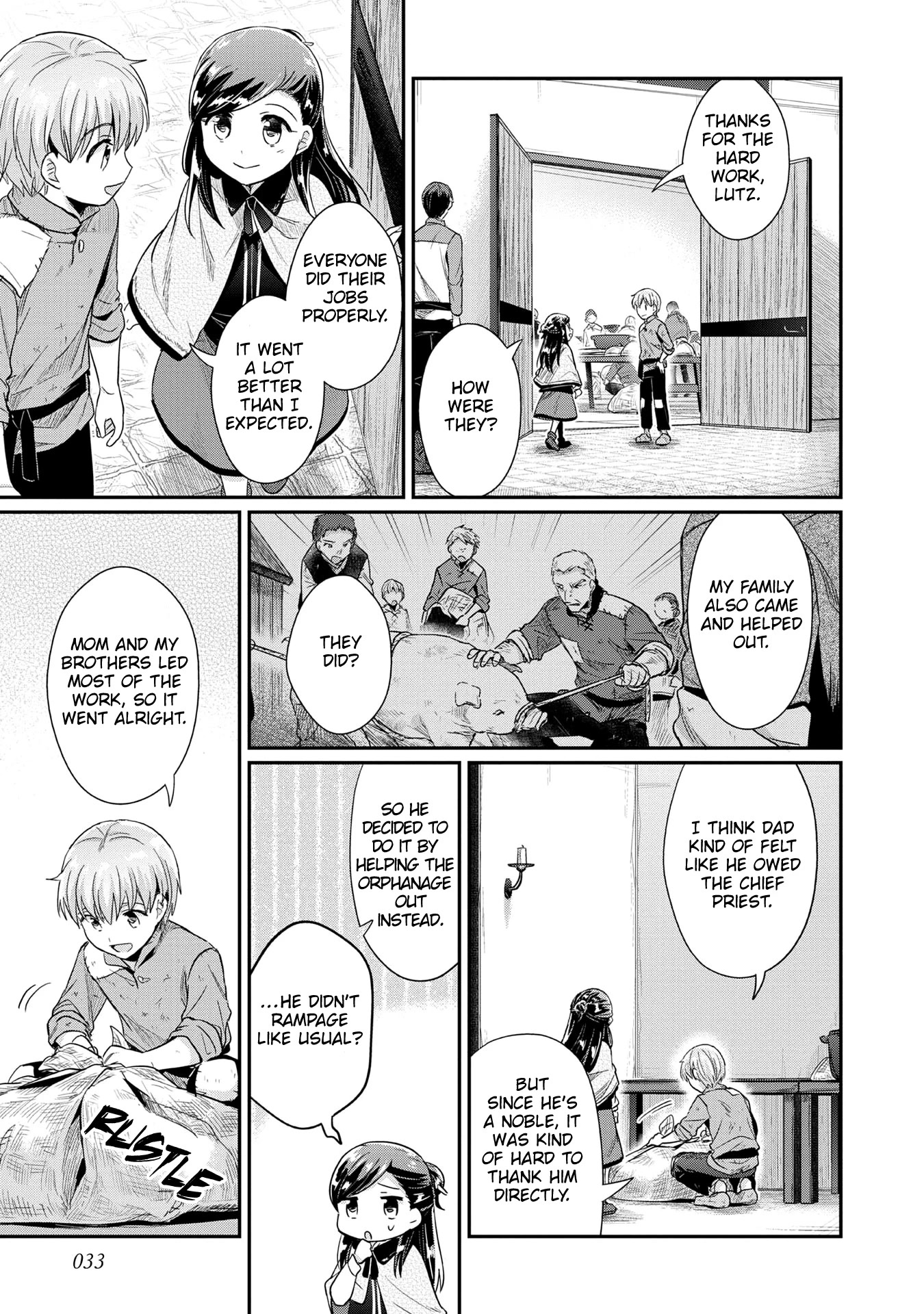 Ascendance of a Bookworm ~I'll Do Anything to Become a Librarian~ Part 2 「I'll Become a Shrine Maiden for Books!」 Chapter 33 page 4 - Chapter 33: Winter Preparations and a Summons from the Knight Order