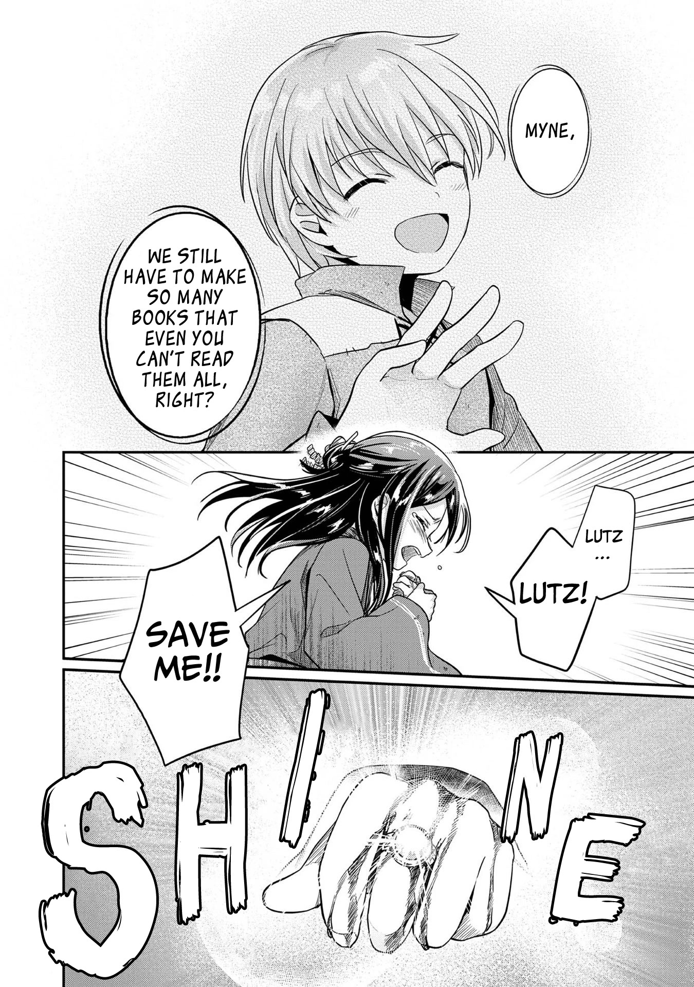 Ascendance of a Bookworm ~I'll Do Anything to Become a Librarian~ Part 2 「I'll Become a Shrine Maiden for Books!」 Chapter 35 page 28 - Chapter 35: During the Toronbe Subjugation